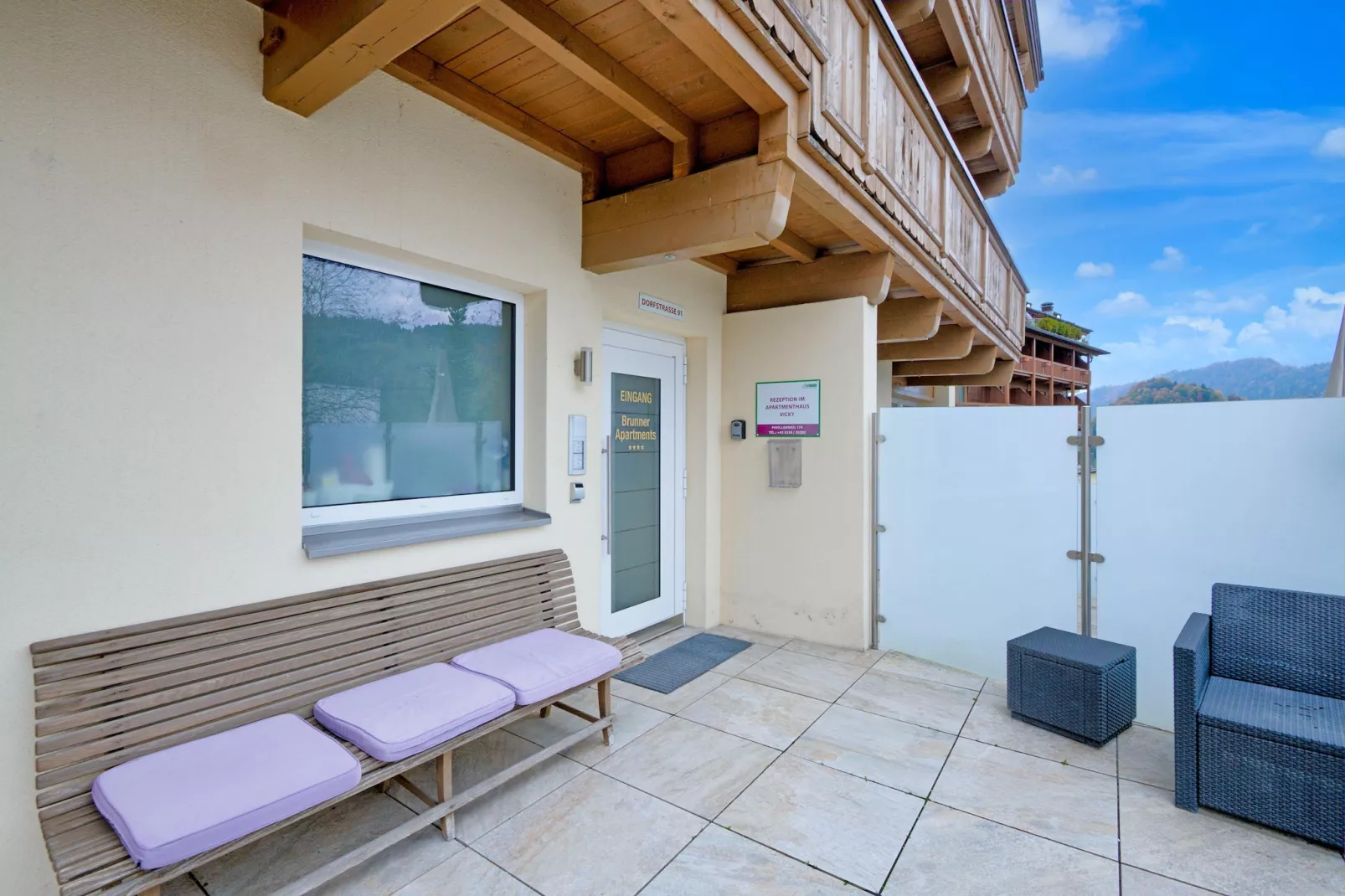 Brunner Apartment Top 2-Terrasbalkon