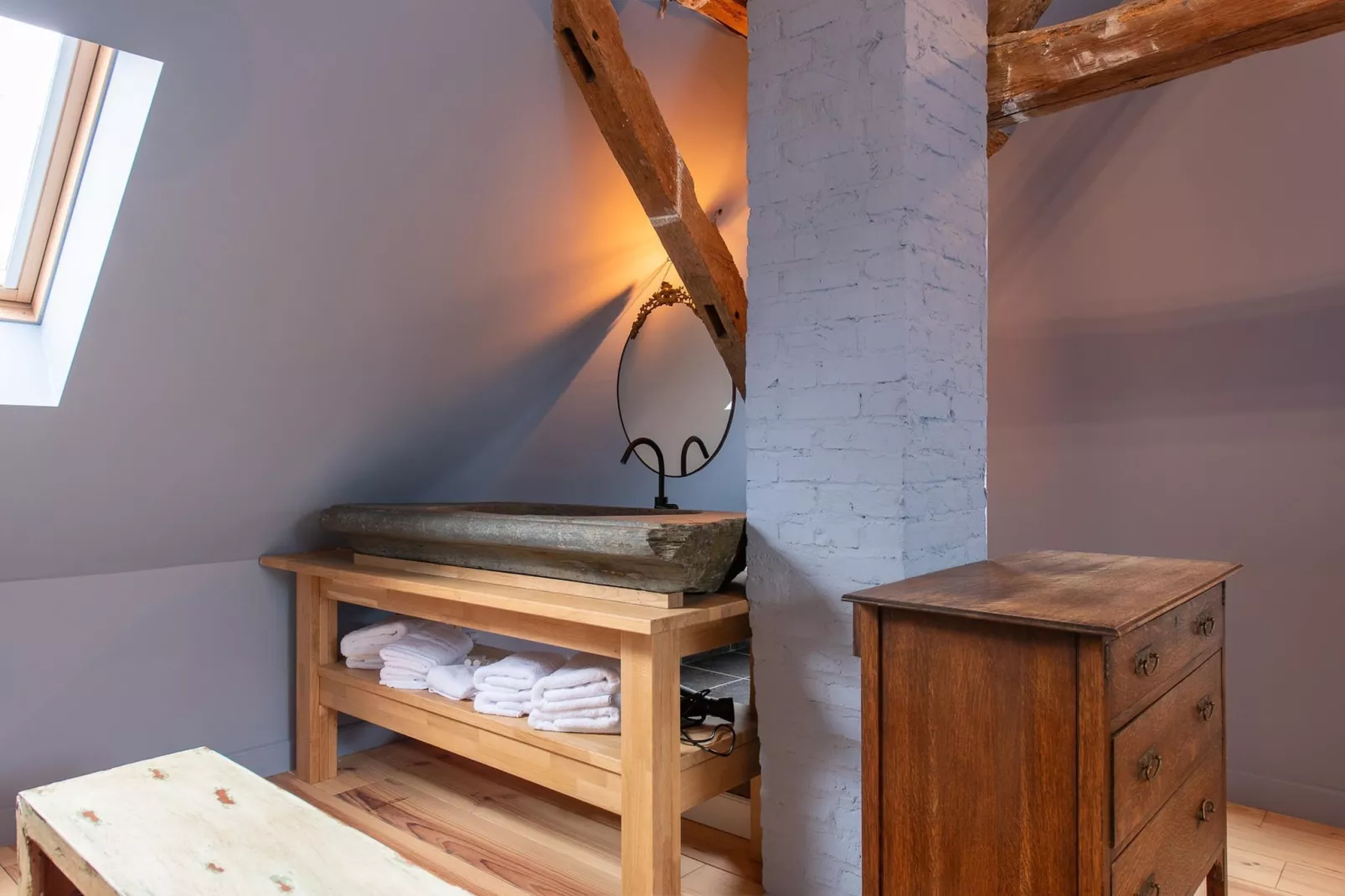 Maison Bleue-Badkamer