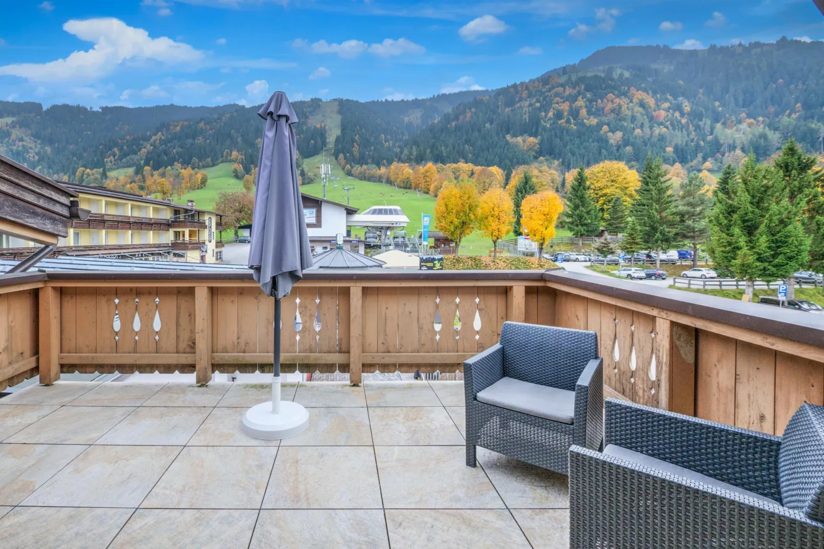 Brunner Apartment Top 7 Penthouse-Uitzicht zomer