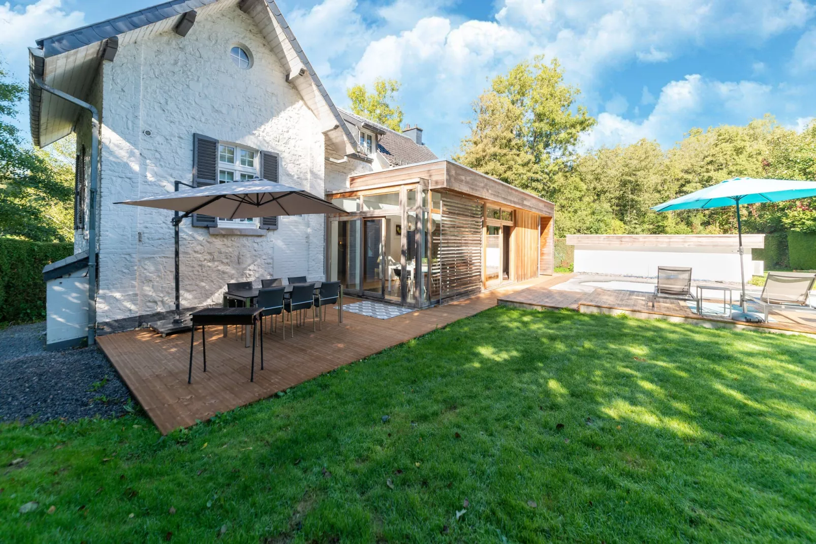 Villa White-Tuinen zomer