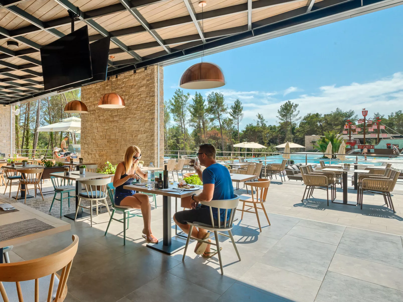 Camping Santa Marina-Binnen