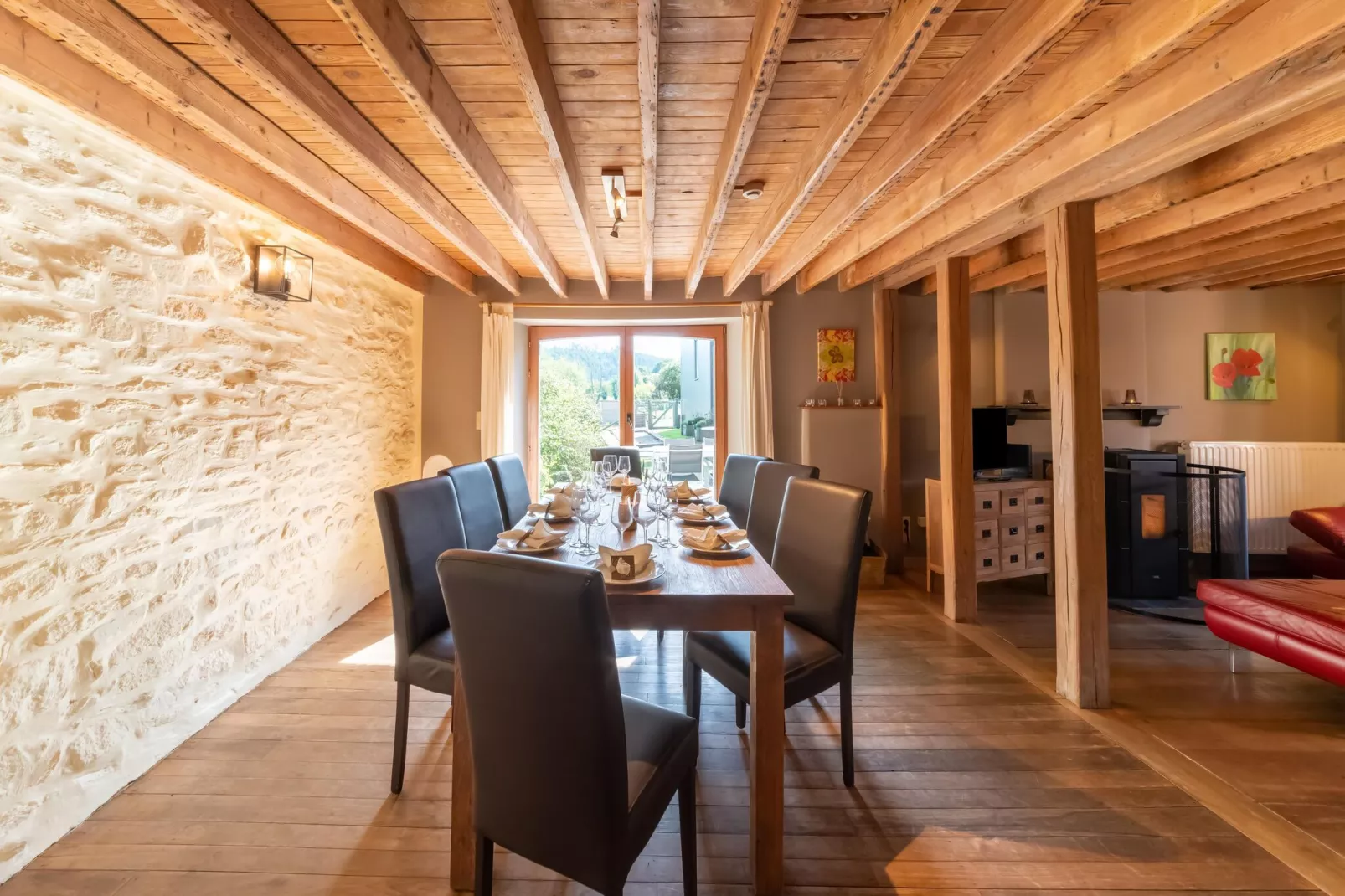 Le Relais Enchanteur-Eetkamer