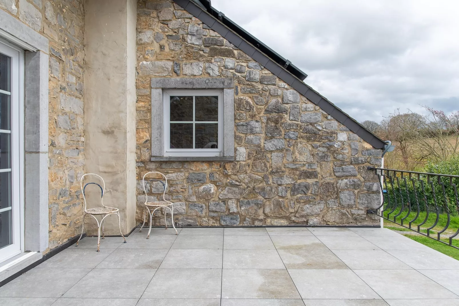 Maison Bleue-Terrasbalkon