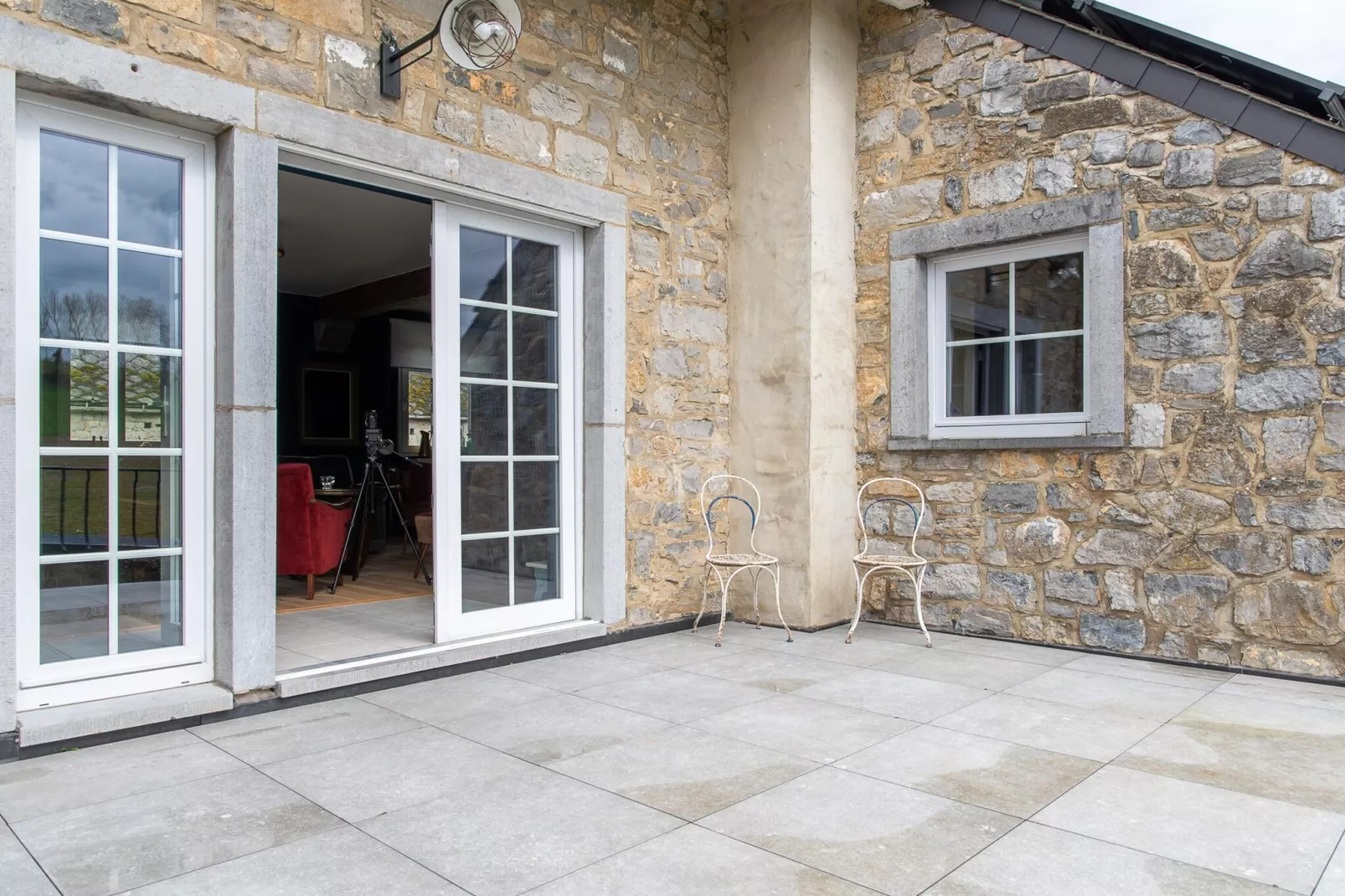 Maison Bleue-Terrasbalkon