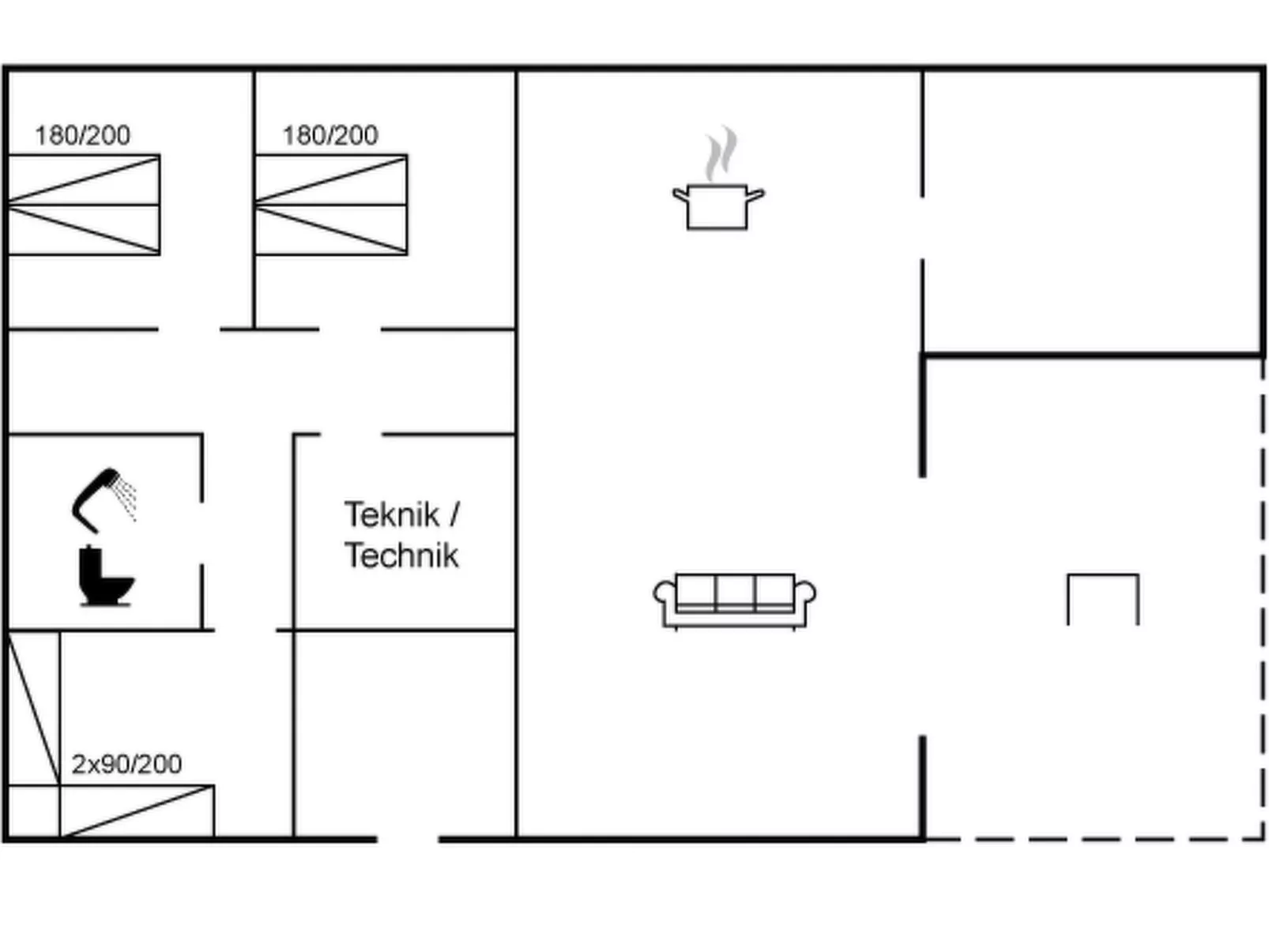 "Arsi" - 2km from the sea-Binnen