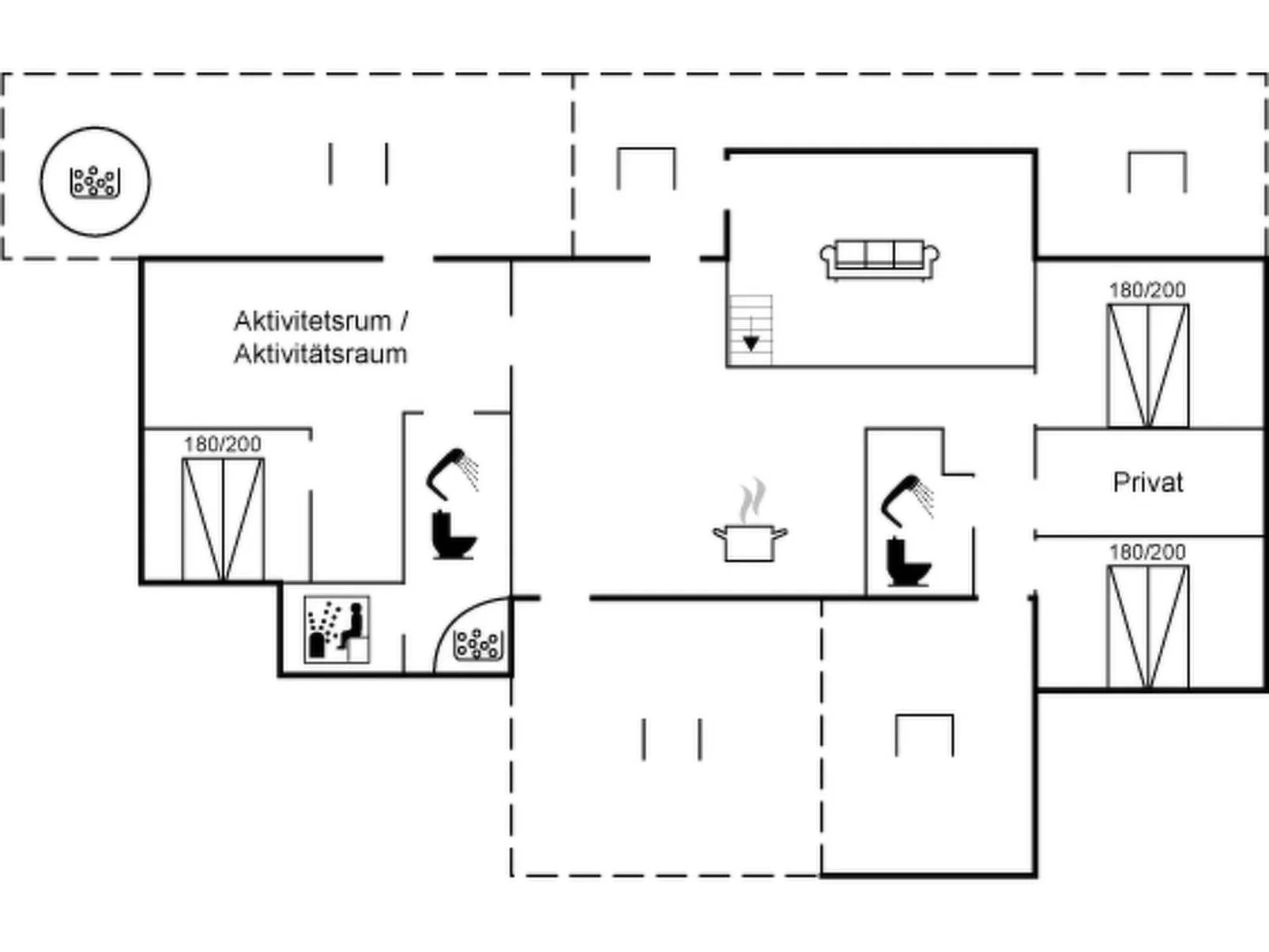 "Jannus" - 600m from the sea