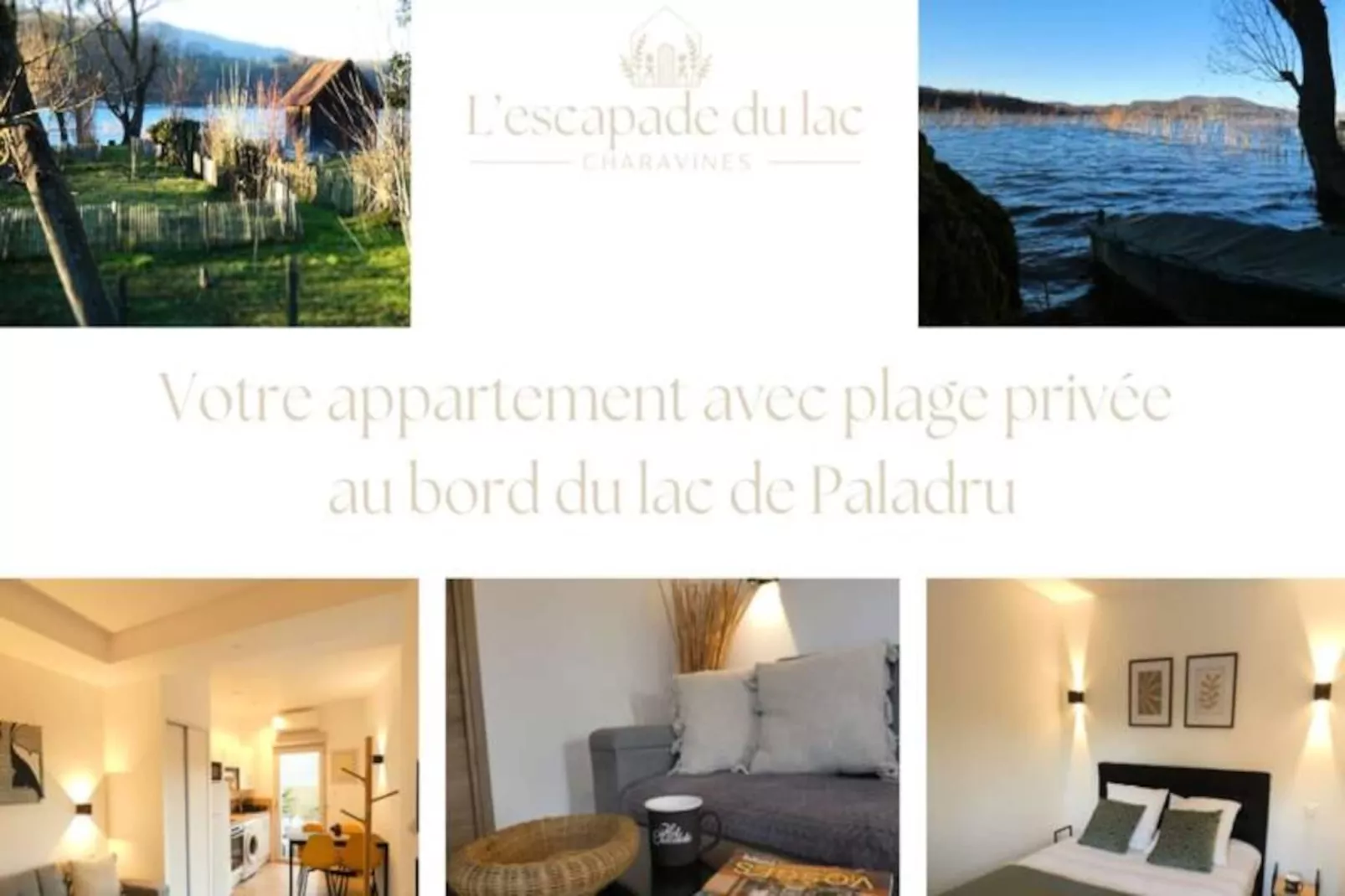 Résidence L'escapade Du Lac Plage Priv&eacute;e Lac De Paladru