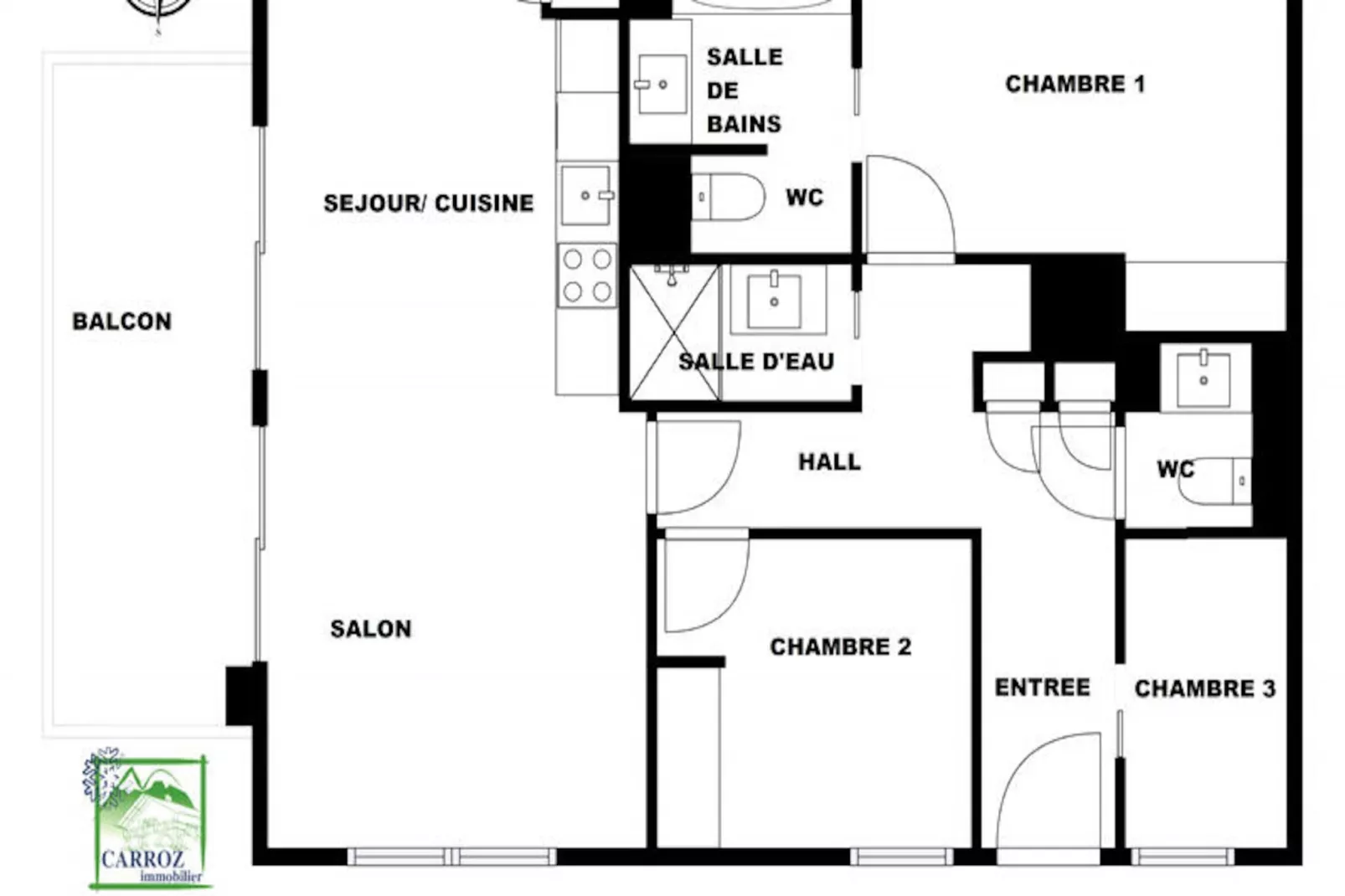 Appartements à Les Carroz-d'Arâches