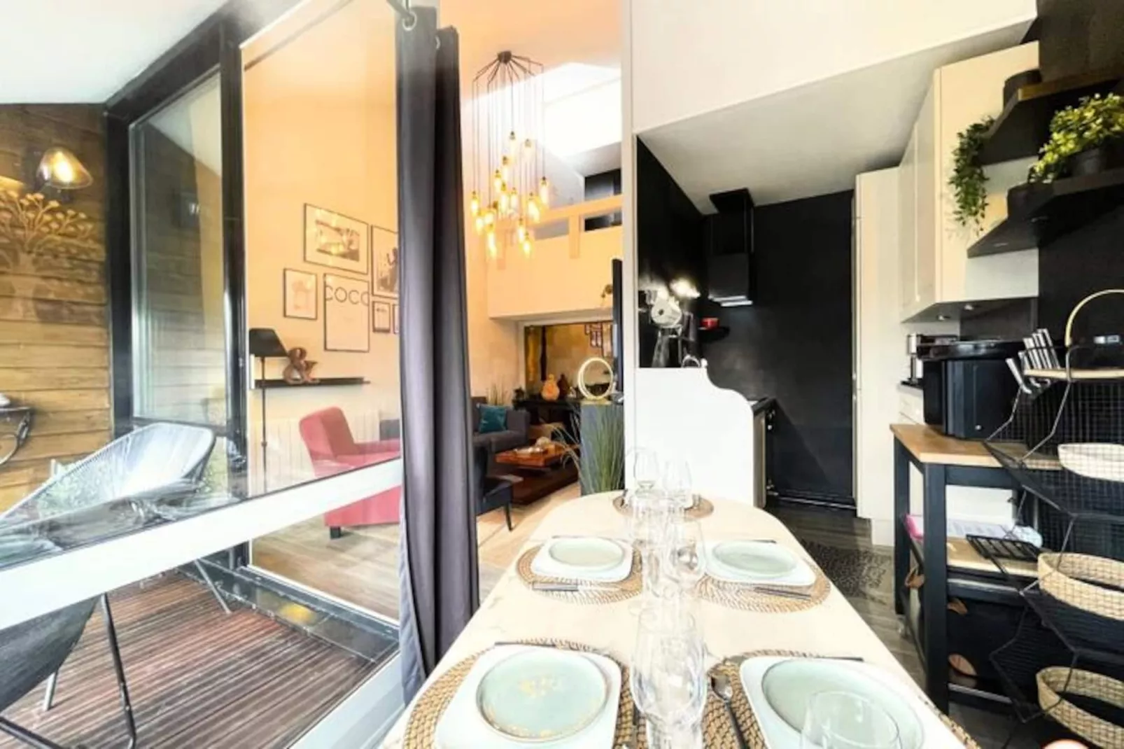 ⚫ Le Black Pearl - Terrasse, Vue Marina