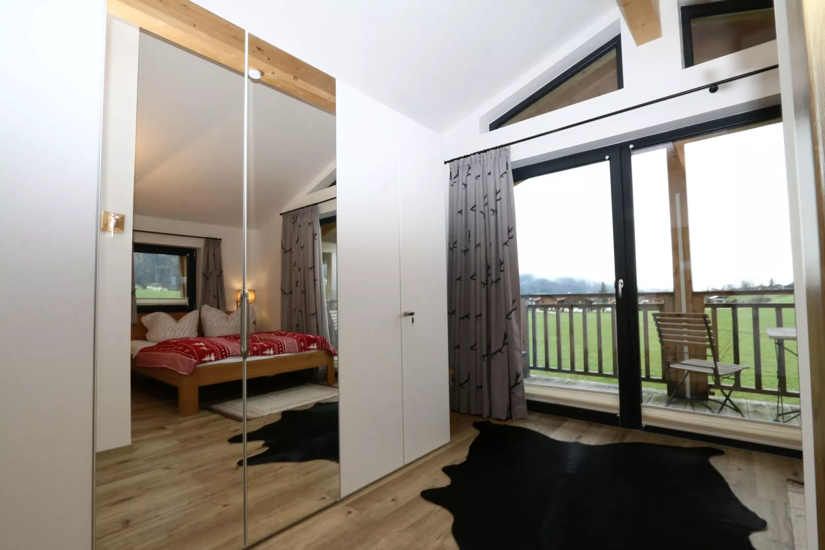 Chalet Alpenzauber Inzell-Slaapkamer