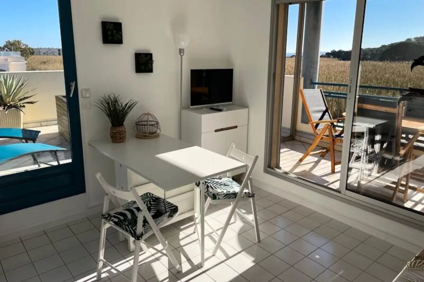 Résidence 🌞 Domaine D'azur - T2 Refait &agrave; Neuf Avec Terrasse, Piscine Et Garage