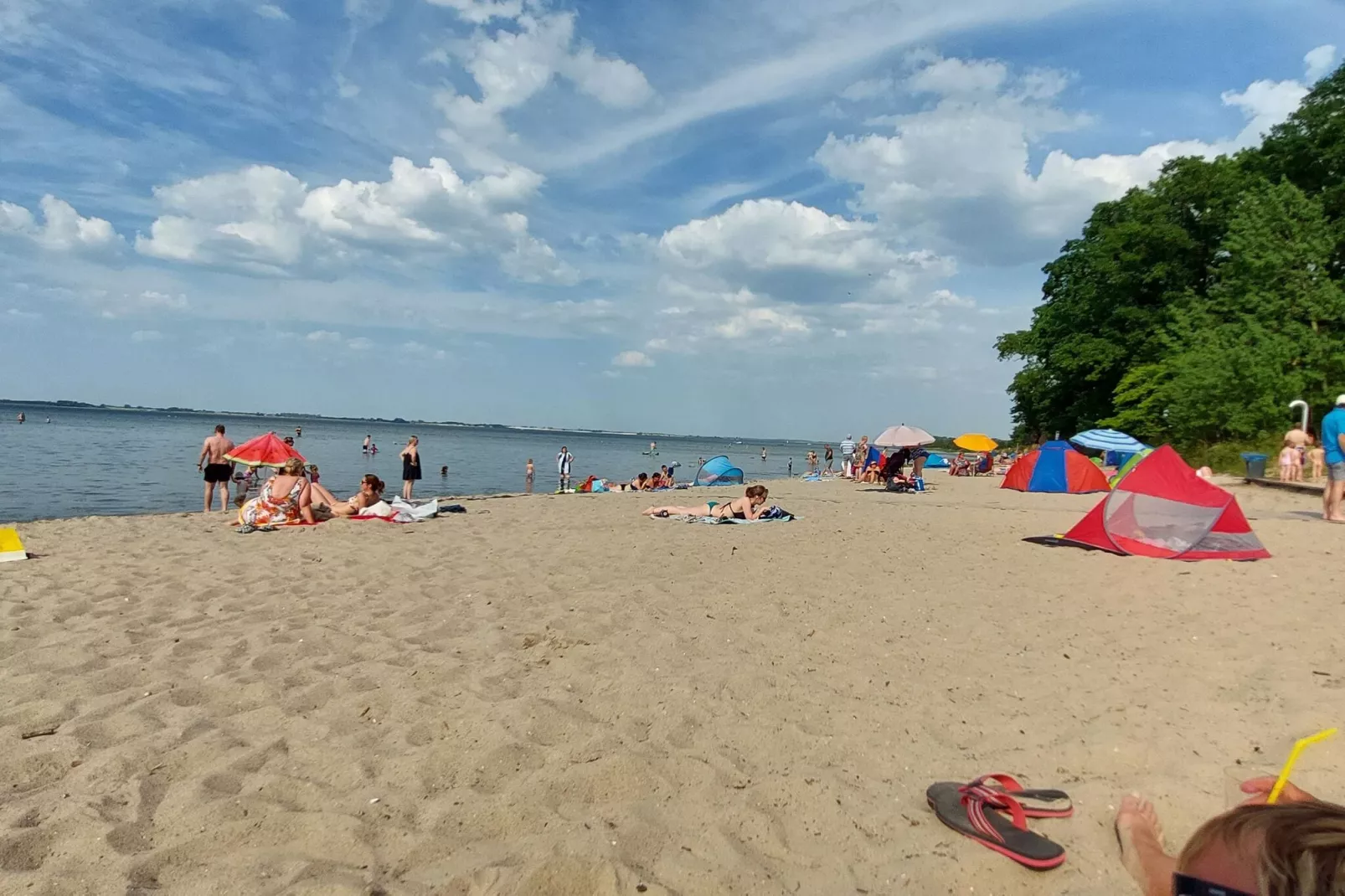 Ostsee-Gebieden zomer 1km