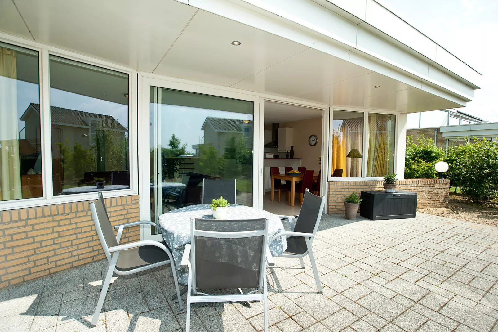 Tuinvilla 2-4 persoons-Terrasbalkon