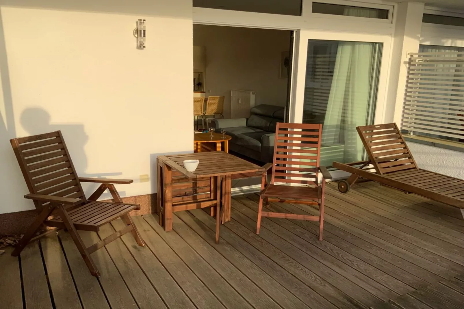 Strandläufer Classic 213-Terrasbalkon