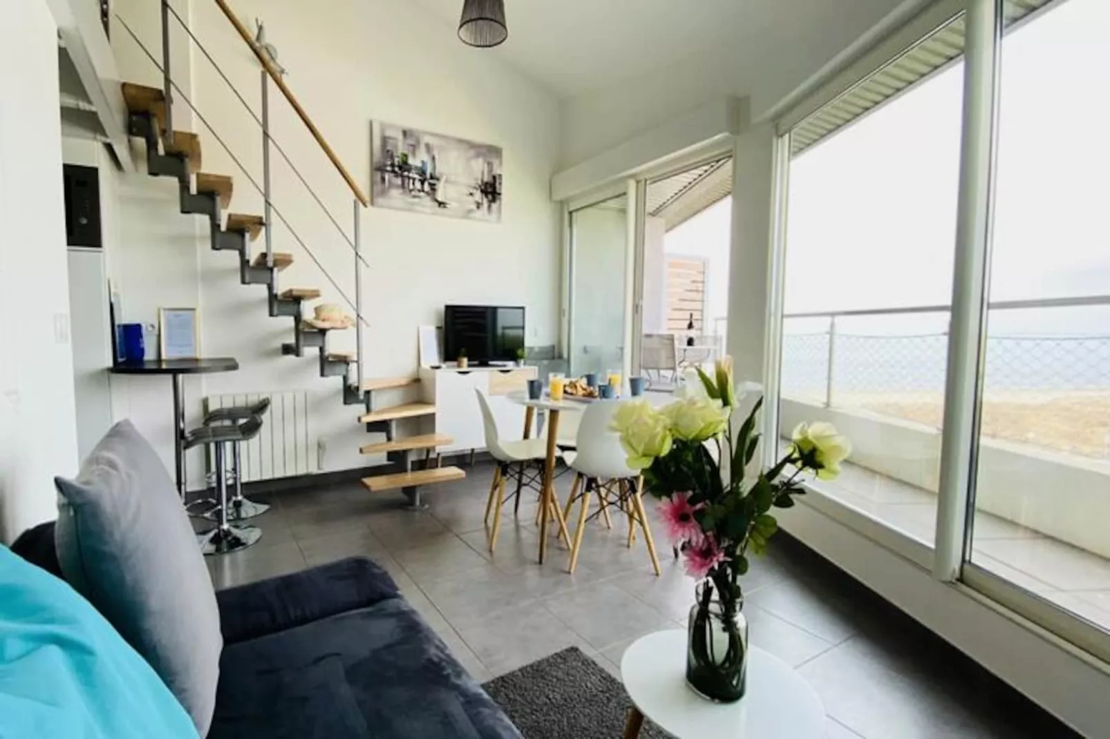 Résidence La Location De La Mer: Appartement Vue Mer En Duplex 1 Chambre 1 Mezzanine-Niet-getagd