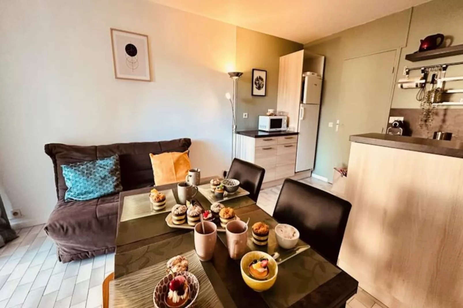 Résidence Le Santa Maria- Appartement Une Chambre Avec Jardin Et Parking-Niet-getagd