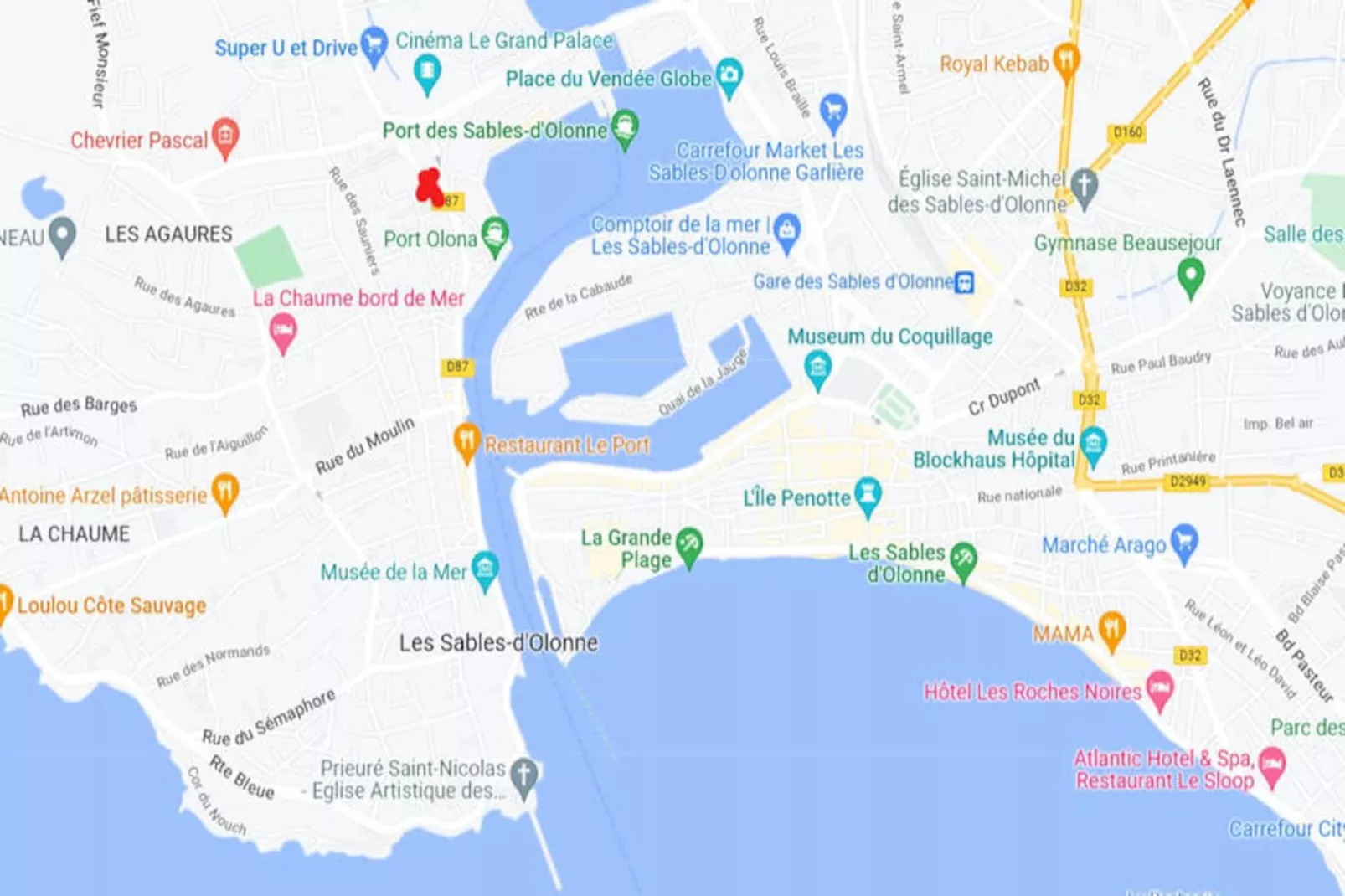 Appartements à Les Sables d'Olonne-Niet-getagd