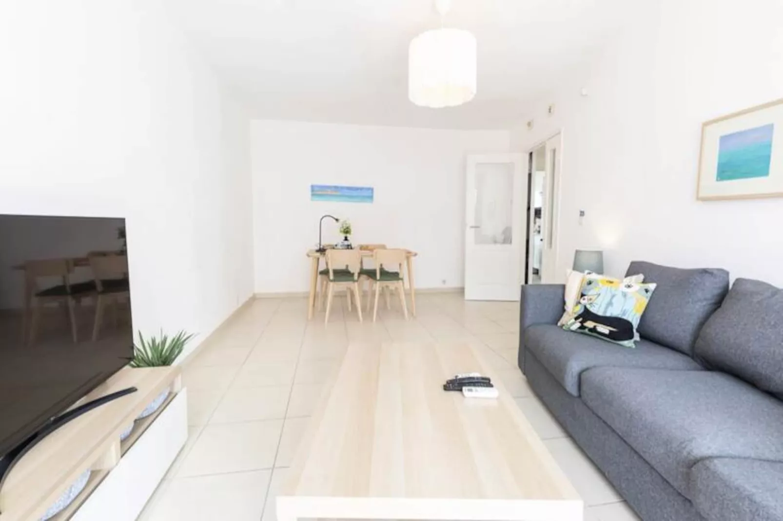 Résidence Plaza Antibes : Appartement T2 Avec Climatisation-Niet-getagd
