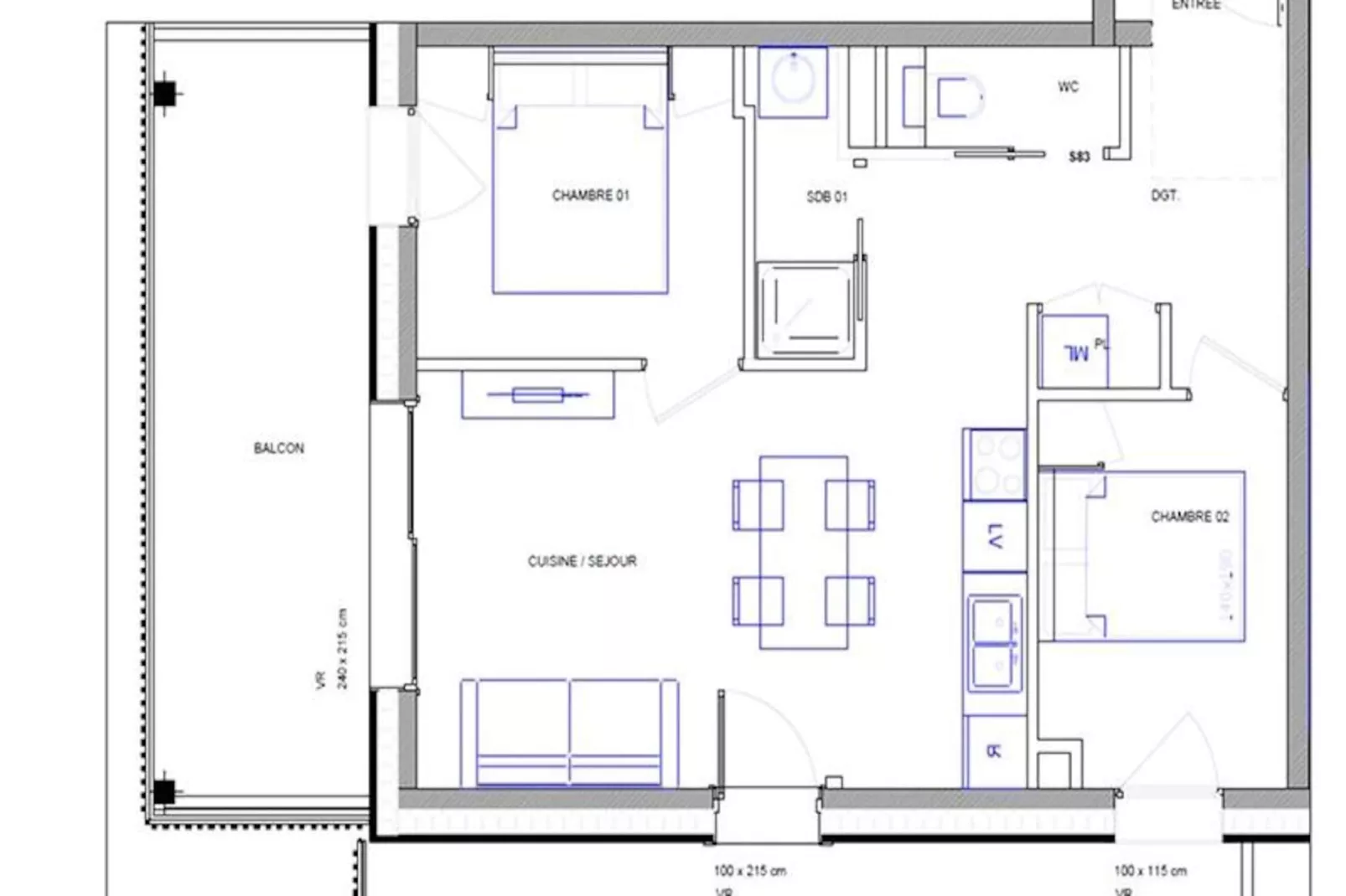 Résidence Le Chamois-Niet-getagd