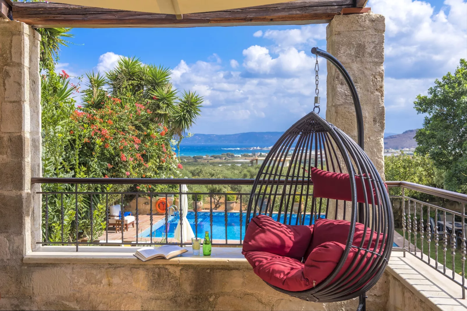 Villa Arhontariki 8prs-Terrasbalkon