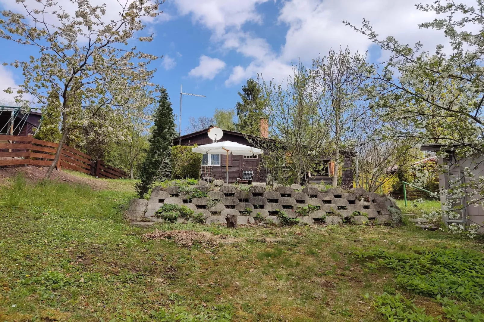 Ferienhaus Donauknie-Tuinen zomer