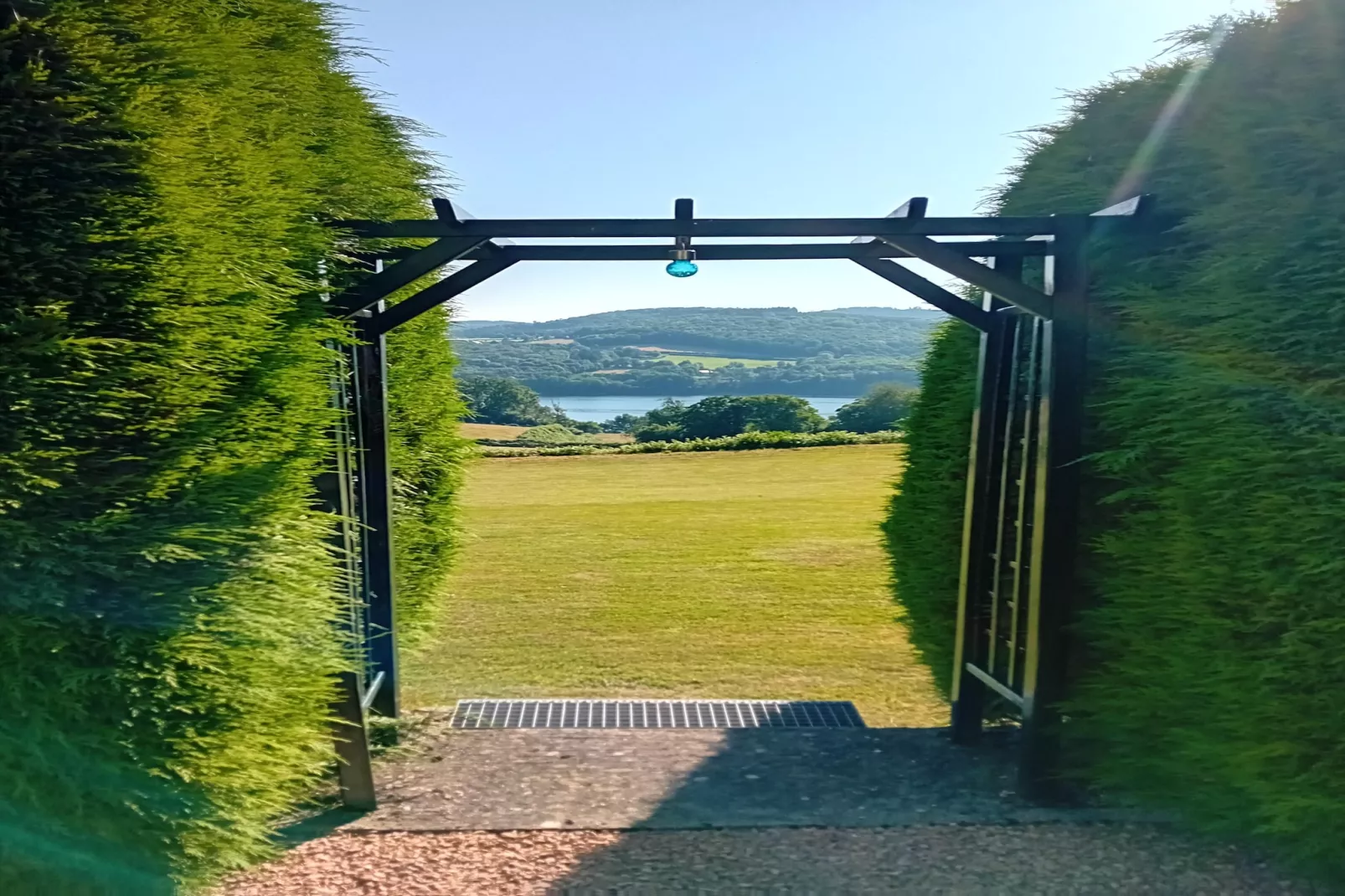 Vue de Pannecière-Tuinen zomer