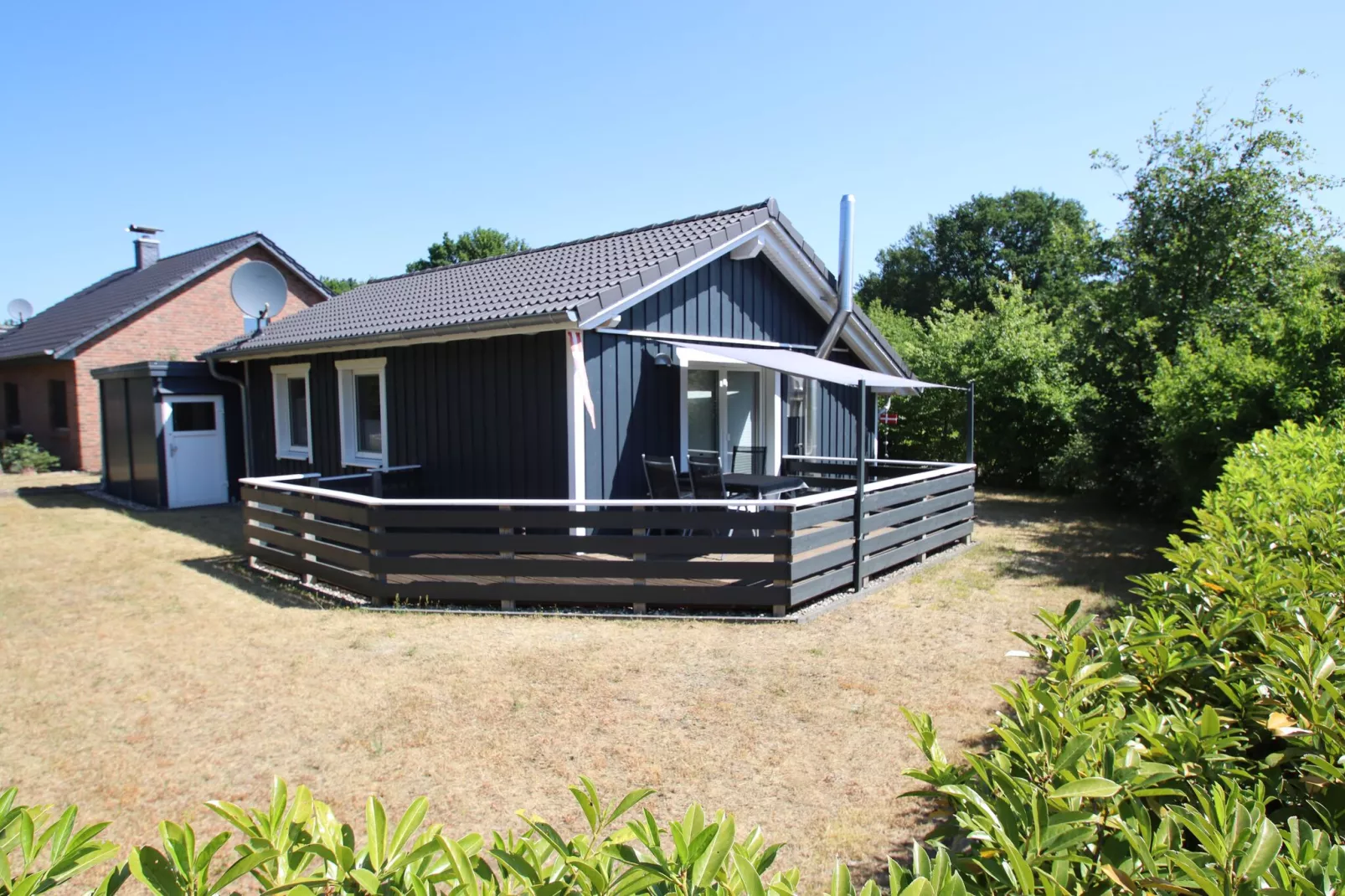 Ferienhaus Tversted-Buitenkant zomer