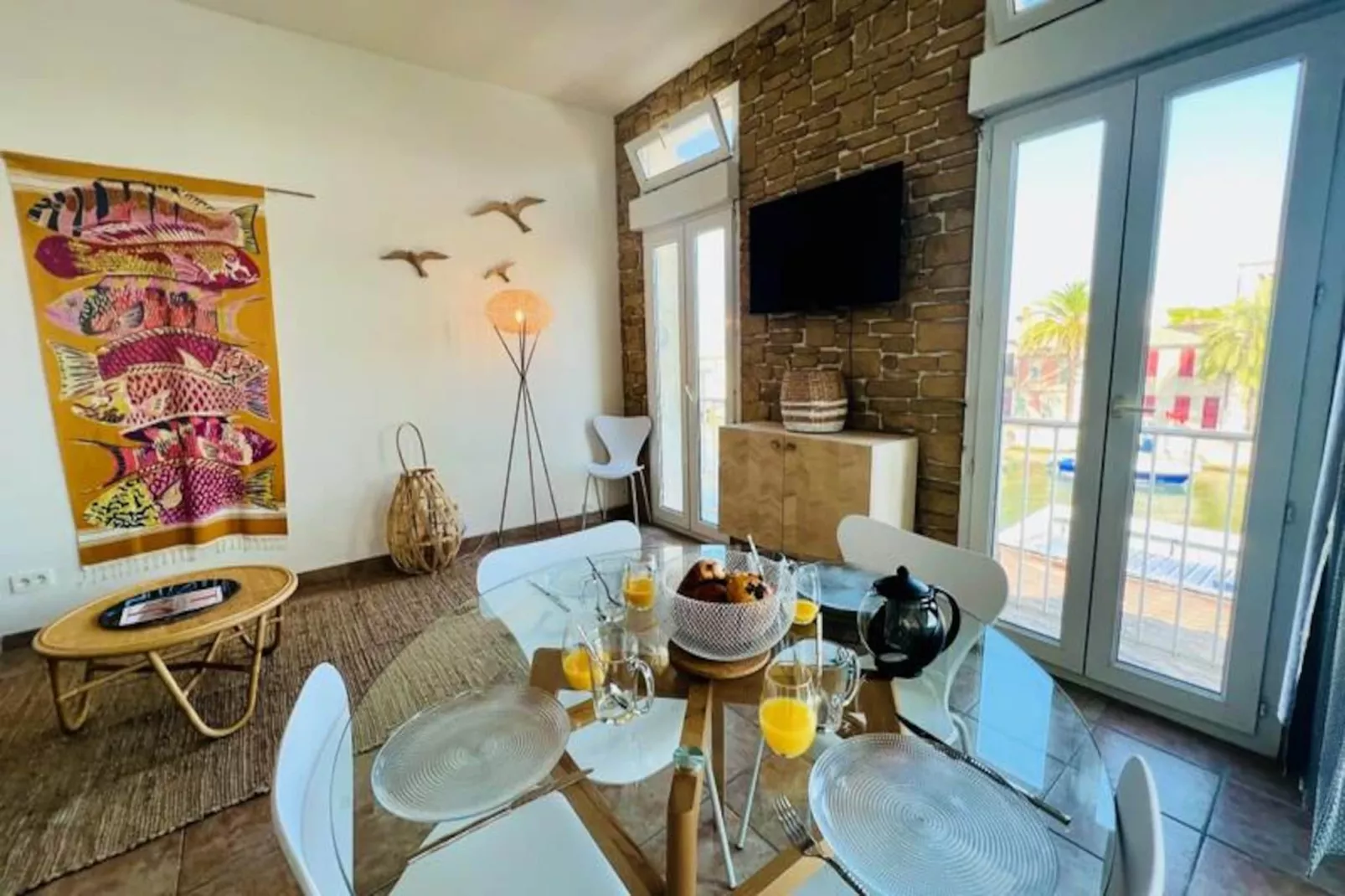 Résidence Terrasse Du Port -appartement 2 Chambres Avec Vue Sur Le Canal-Niet-getagd