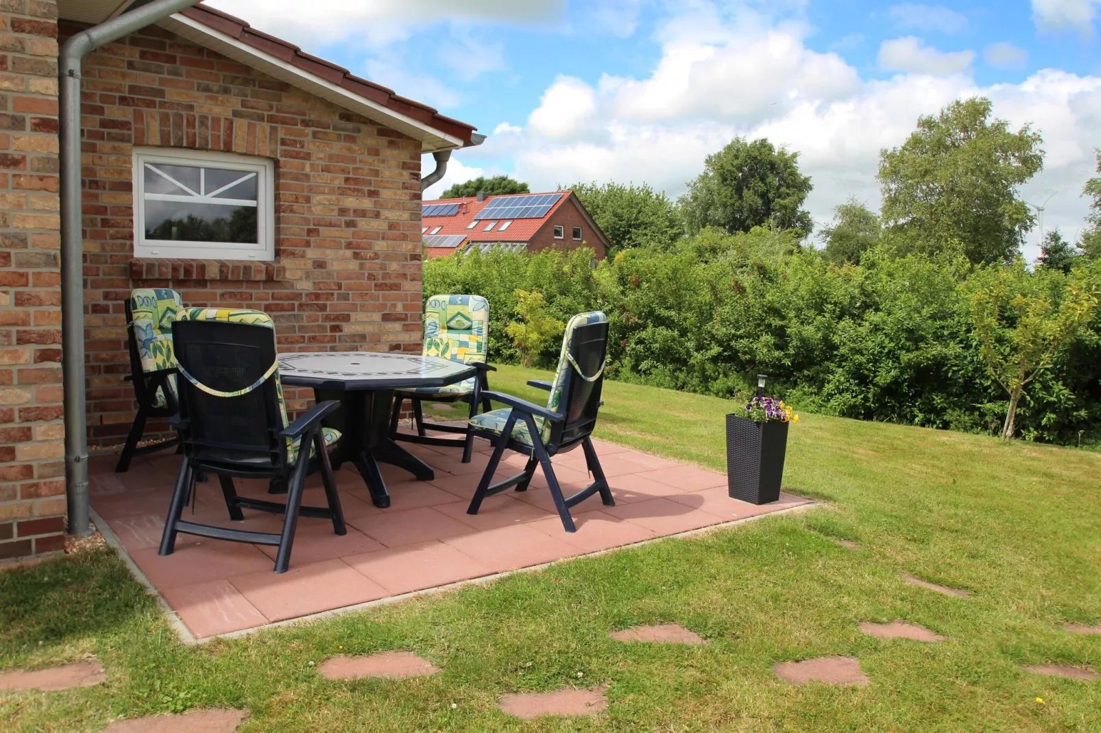 Gesamte Ferienhaus 17 Personen-Terrasbalkon