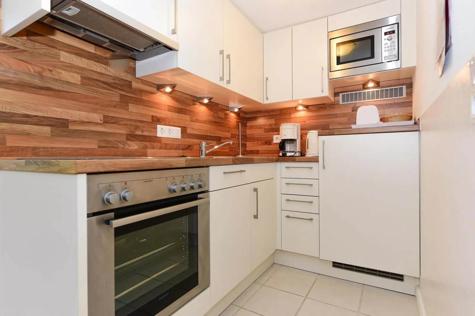 Ferienwohnung Haus Harde Wyk-Boldixum-Wohnung 2 4 Pers-Keuken