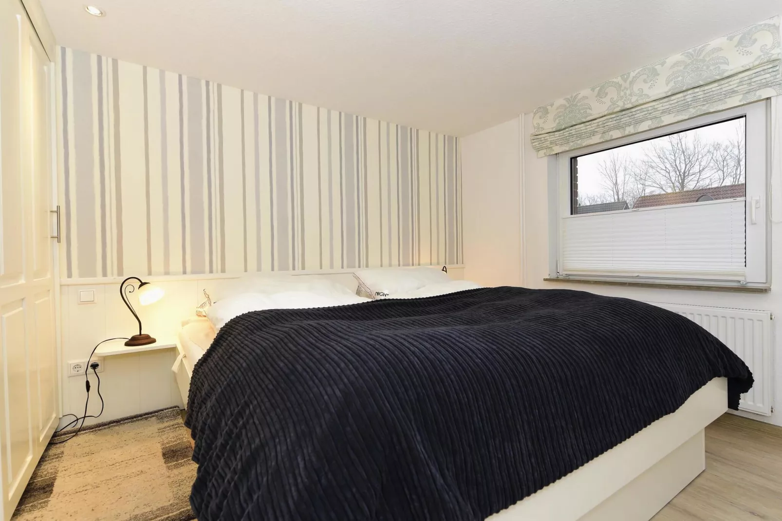 Ferienwohnung Haus Harde Wyk-Boldixum-Wohnung 2 4 Pers-Slaapkamer