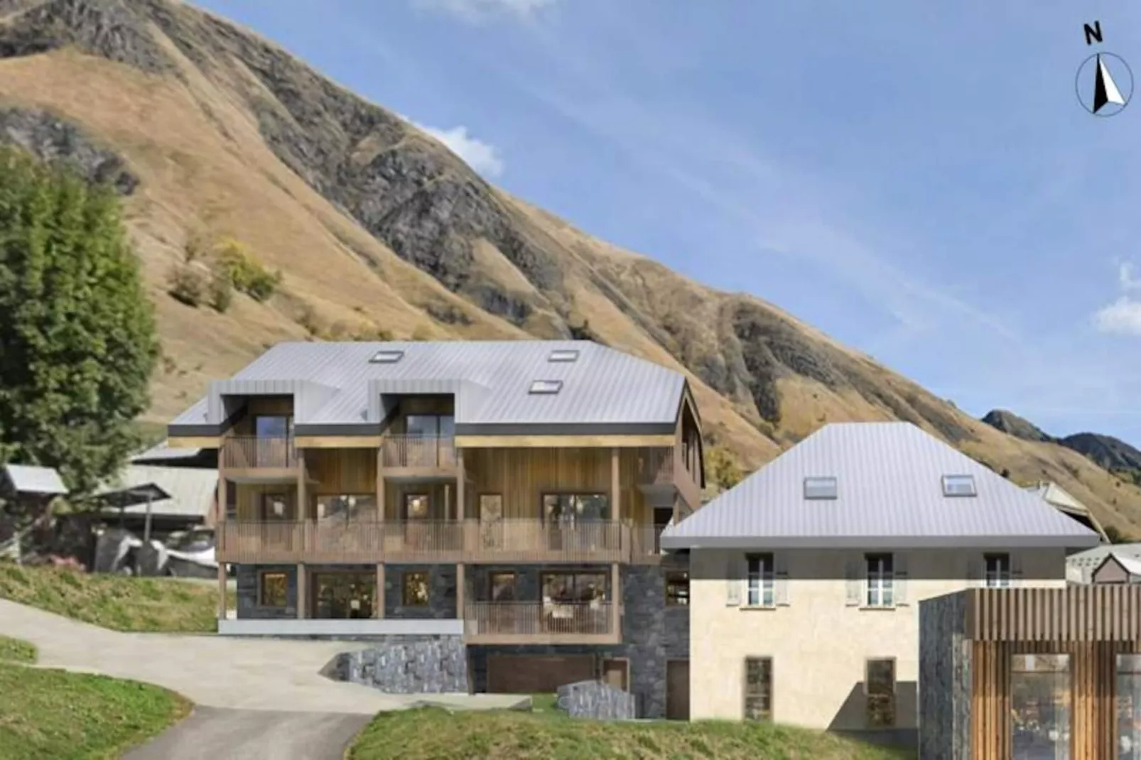 Résidence Le Chamois-Niet-getagd