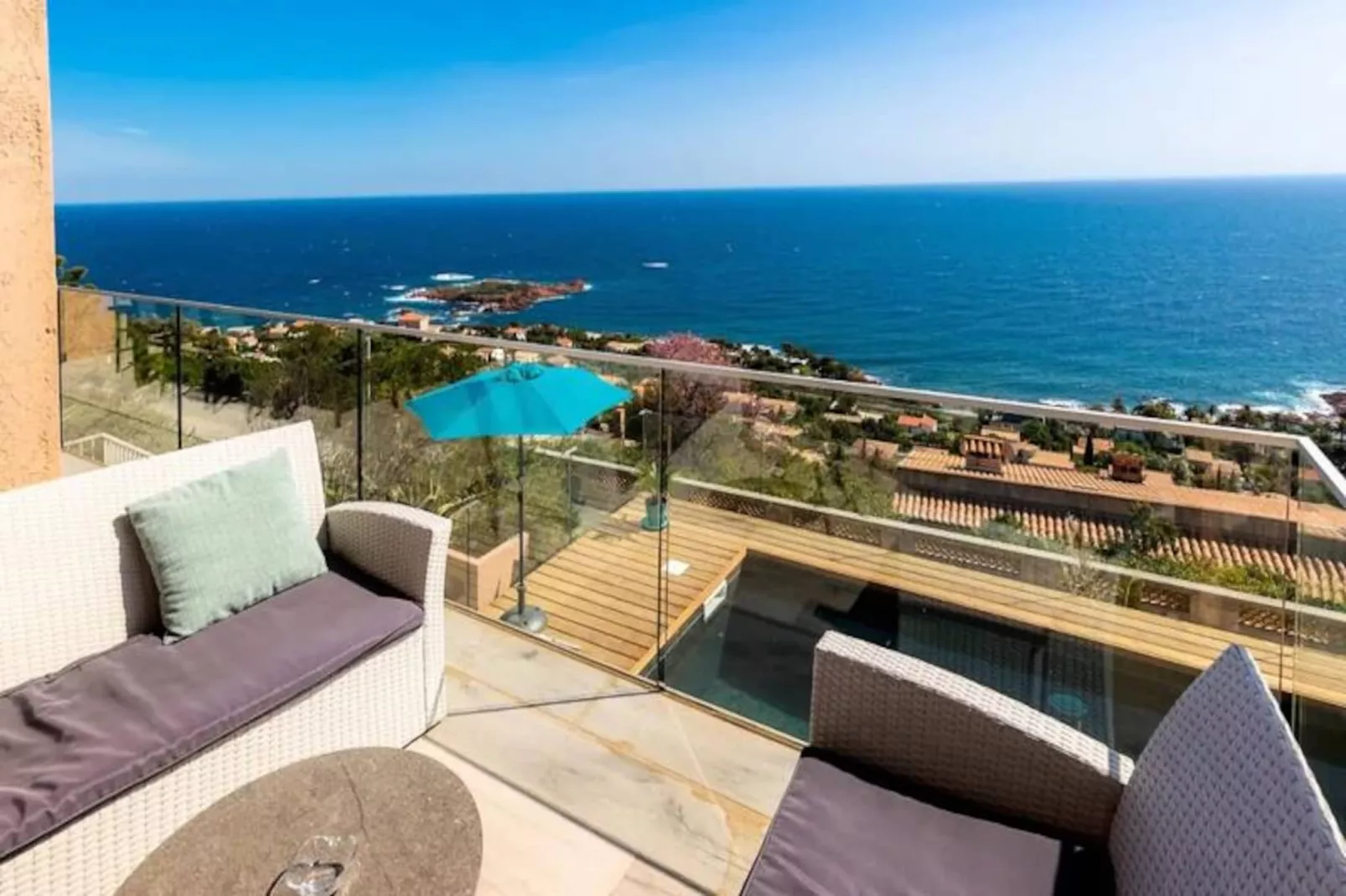 Sublime Villa Azur&eacute;enne 8 Pers, Piscine Et Vue Mer-Niet-getagd