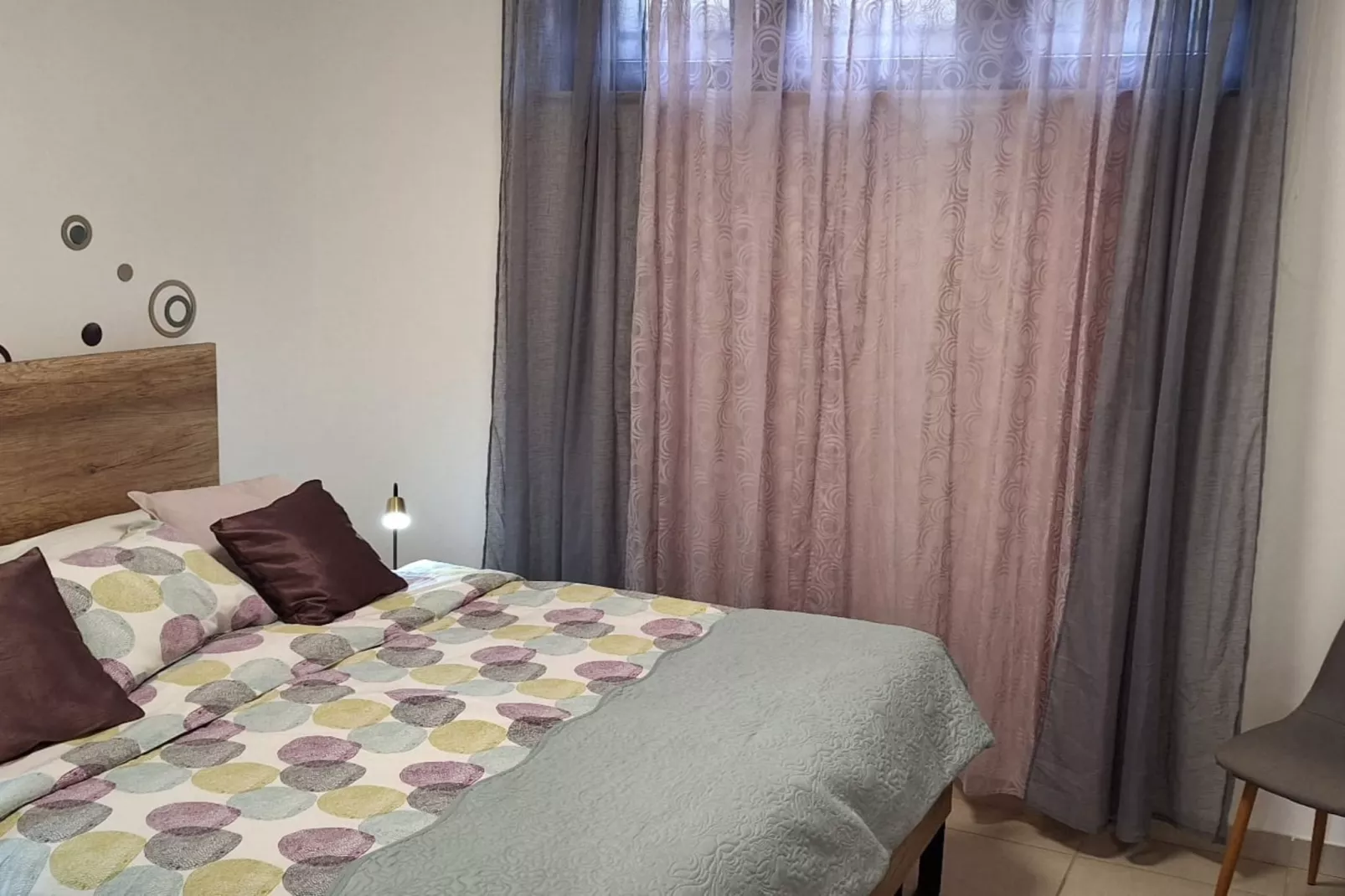 Apartment Cvita & Roza - Two Bedroom apartment with Terrace (Cvita) (A2)-Slaapkamer