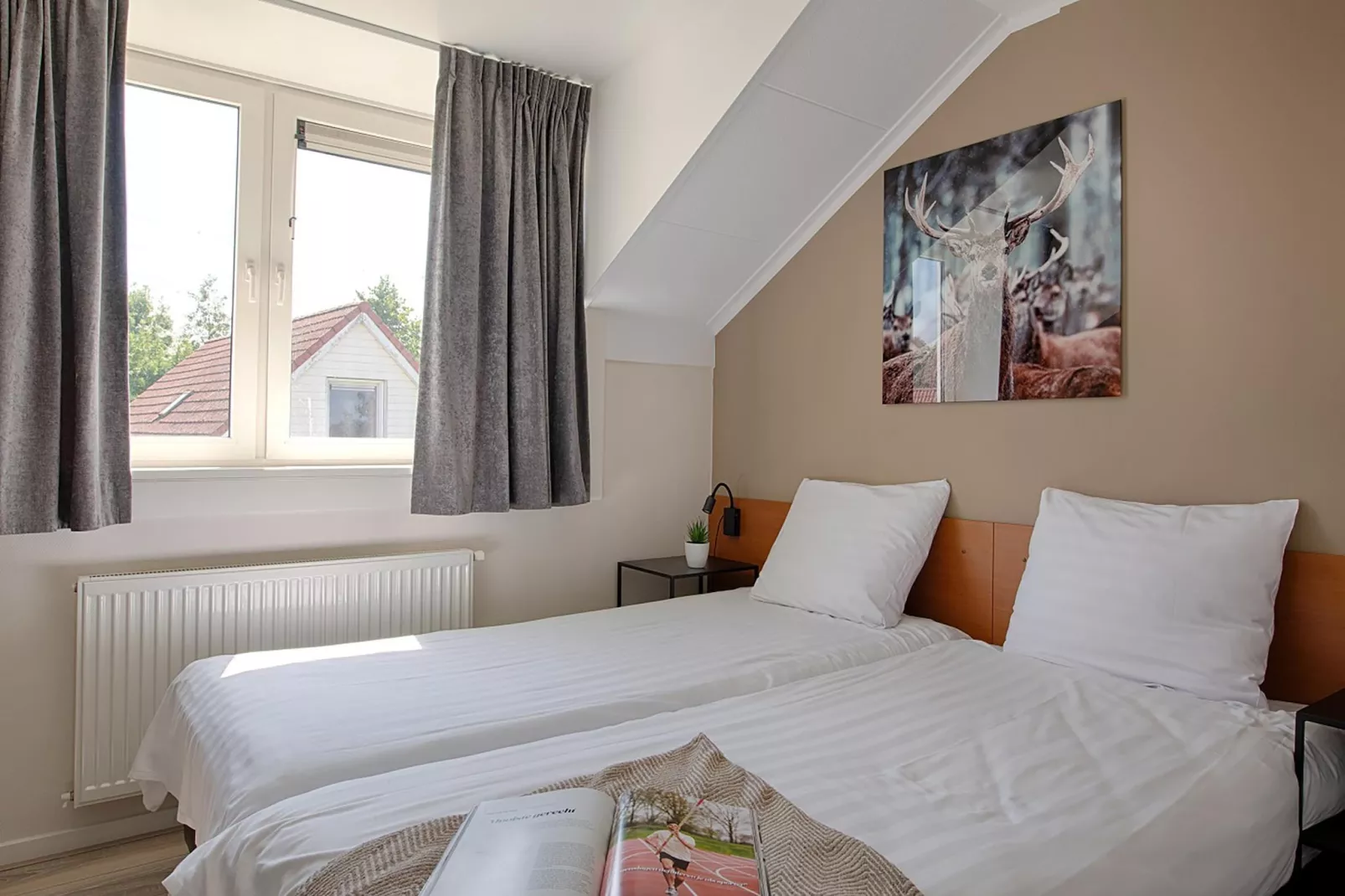 Waterwoning 2-6 persoons-Slaapkamer