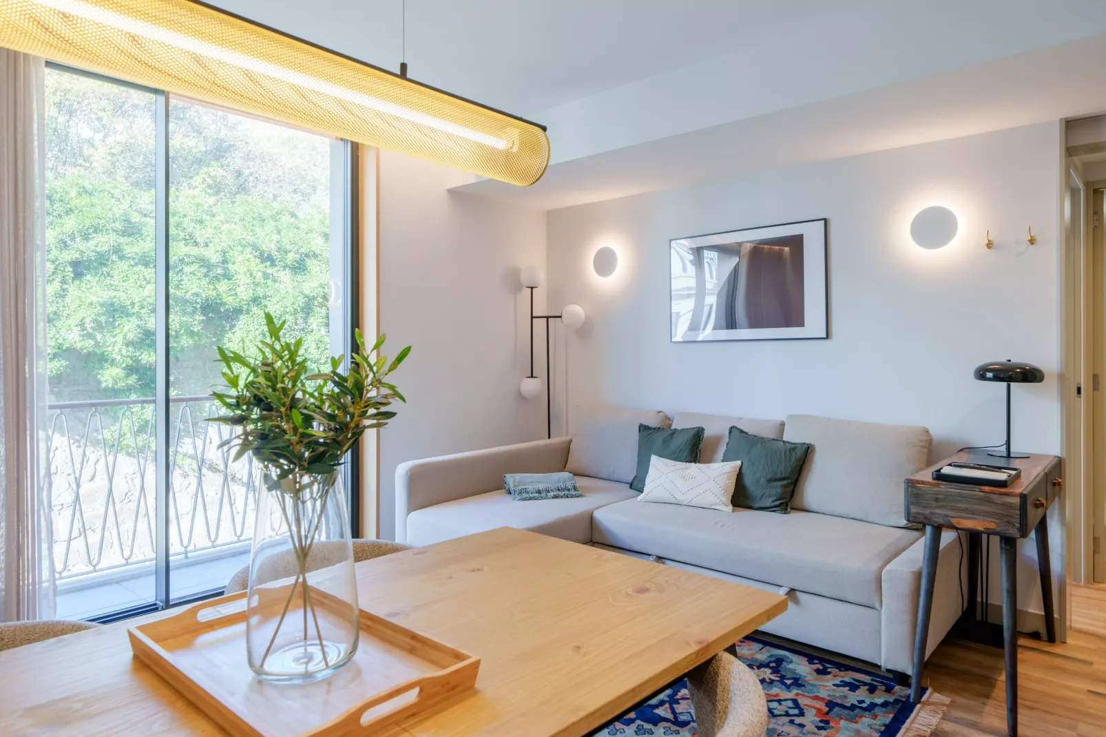 Feel Porto Firmeza Coworking & Flat 4.1-Woonkamer