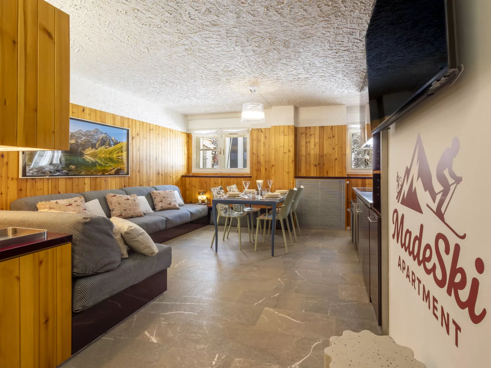 MadeSki Apartment-Binnen