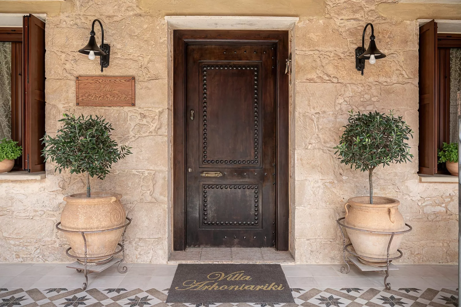 Villa Arhontariki 7prs-Hal-ontvangst