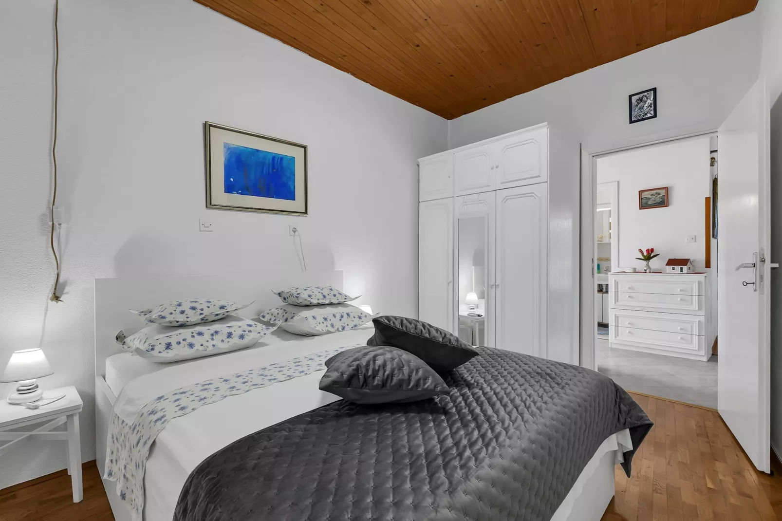 Apartments Kata - Three Bedroom Apartment with Balcony-Slaapkamer