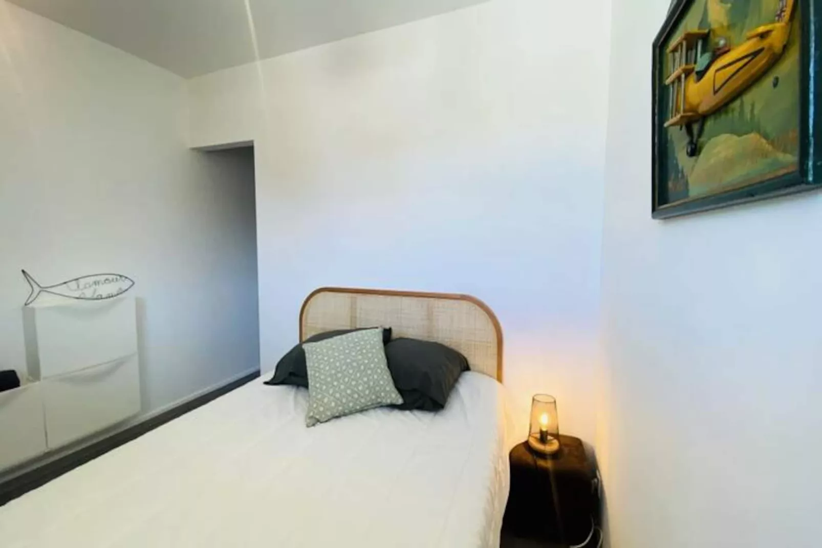 Résidence S&eacute;r&eacute;nit&eacute; - Appartement Une Chambre Proche De La Plage-Niet-getagd