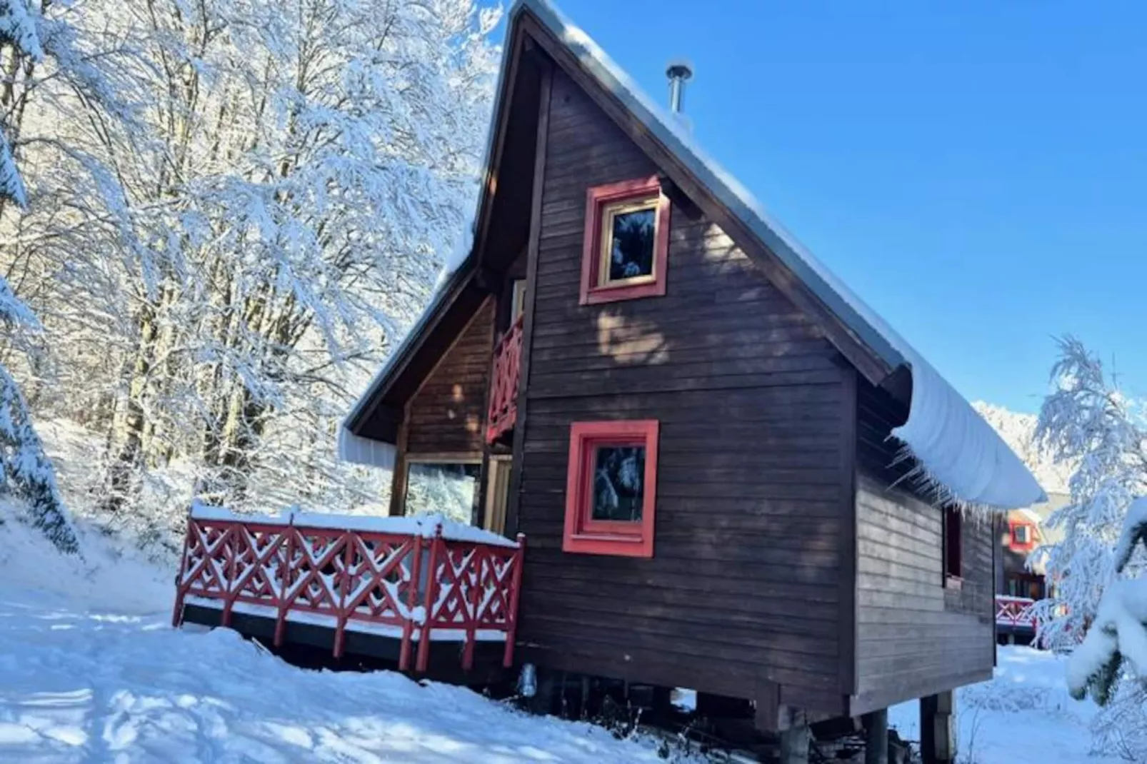 Nouveau ! Magnifique Chalet Nordique à La Féclaz - Idéal Pour 6 Personnes-Niet-getagd