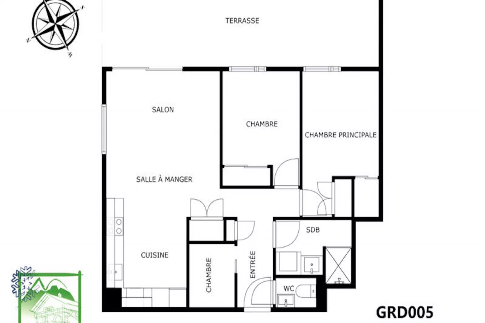 Appartements à Les Carroz-d'Arâches-Niet-getagd