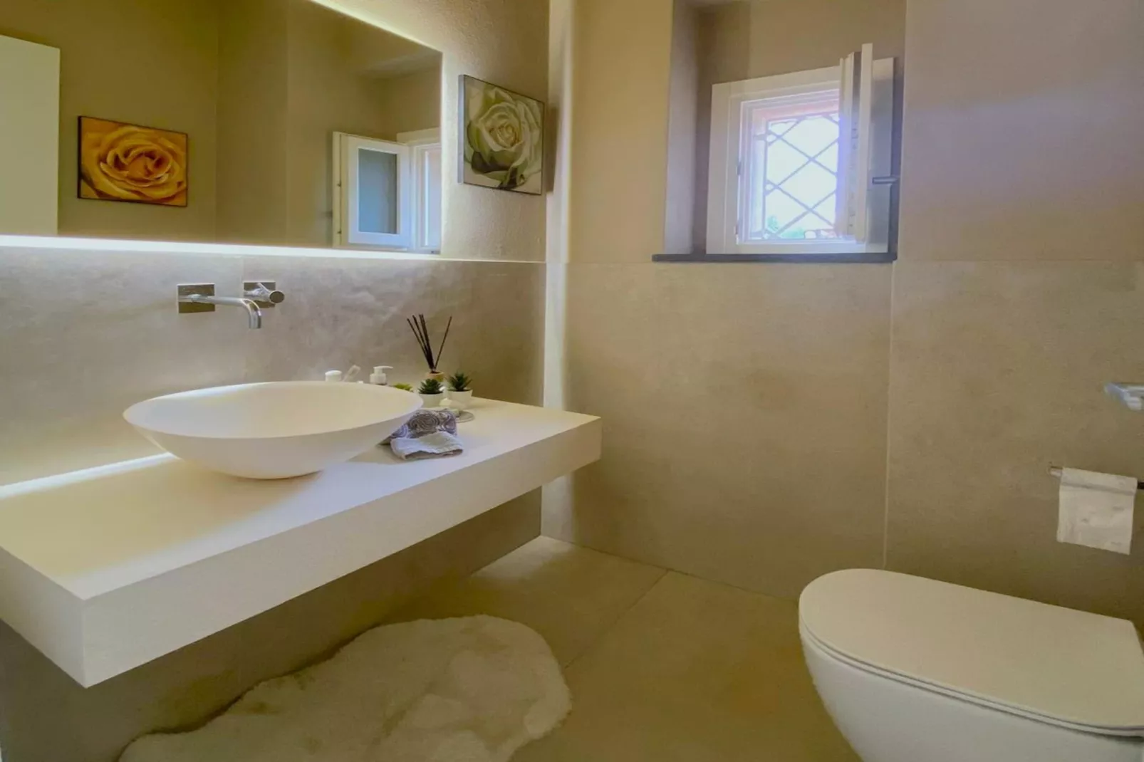 Casa di Marta-Badkamer