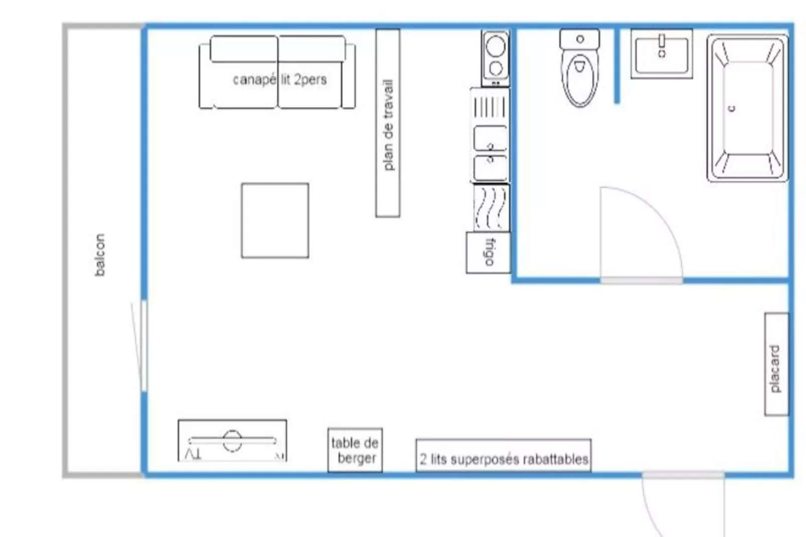 Résidence Le Bourgjaillet-Niet-getagd