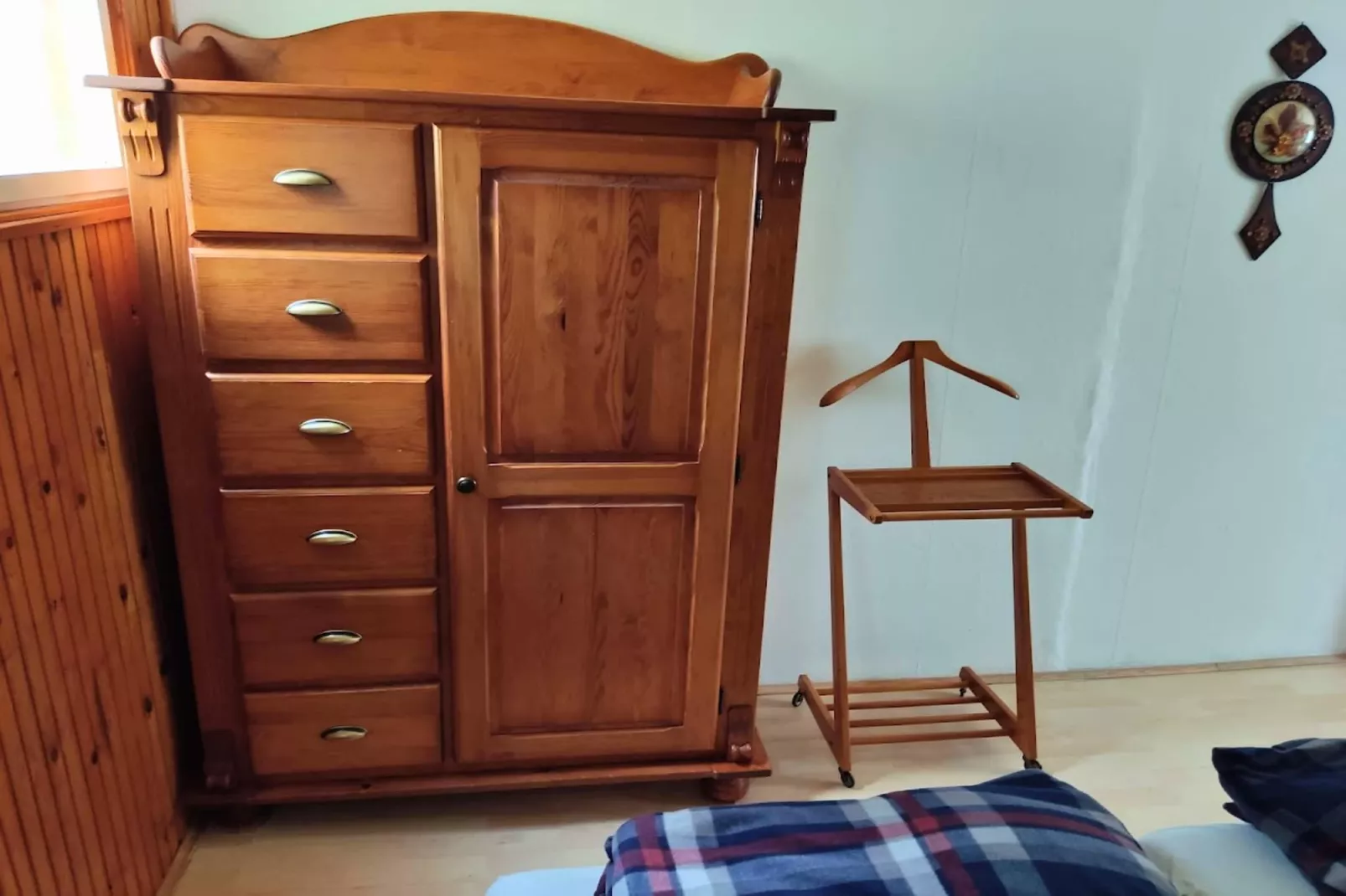 Ferienhaus Donauknie-Slaapkamer