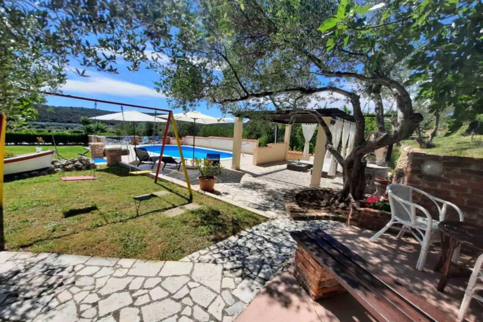 Apartments Matušan Kampor Rab - Two Bedroom Apartment With Balcony (A2)-Buitenlucht