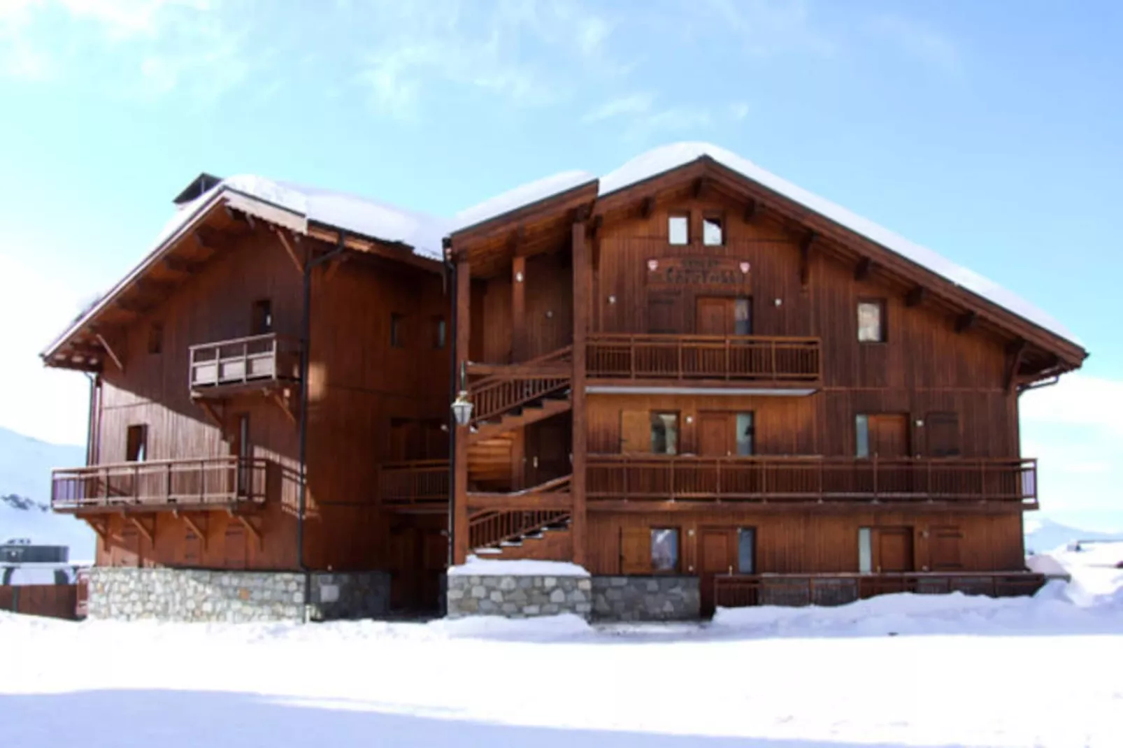 Chalet Le Cristallo-Niet-getagd