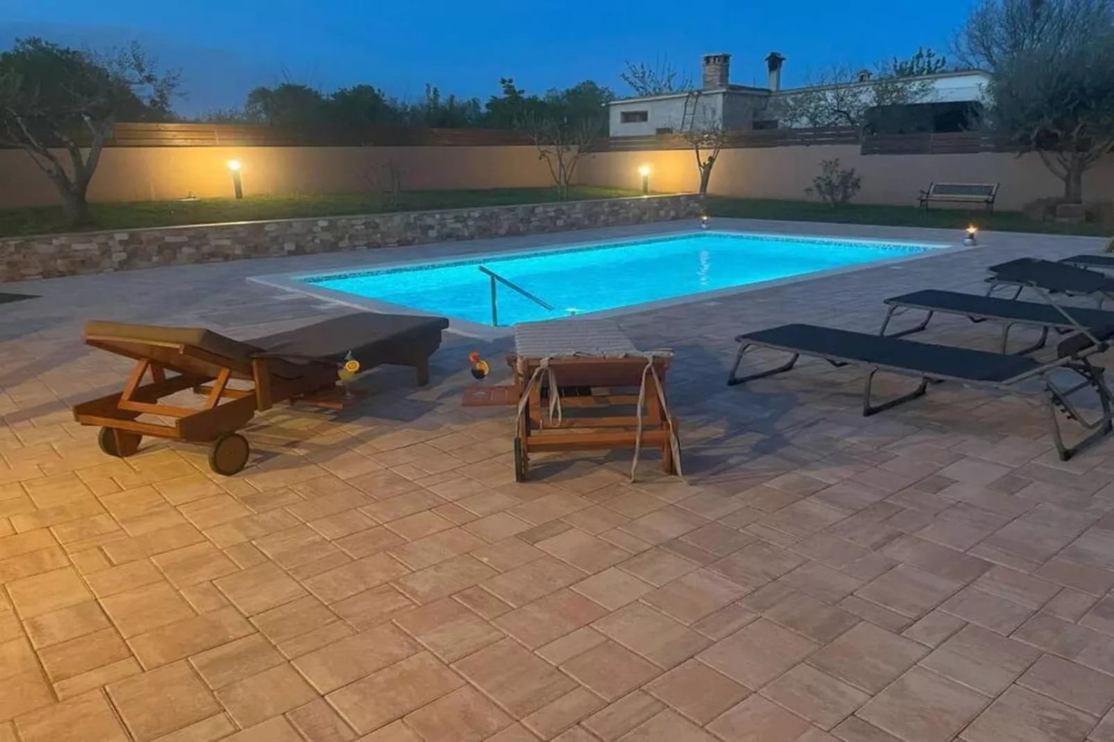 Villa Rosa Apartman-Zwembad