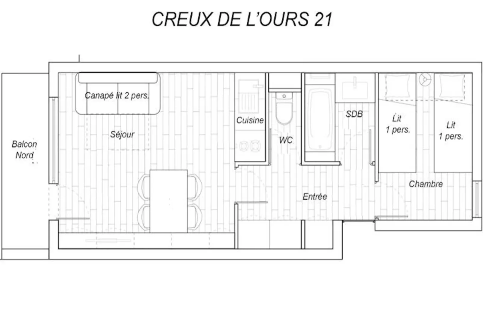 Résidence Creux De L Ours D-Niet-getagd