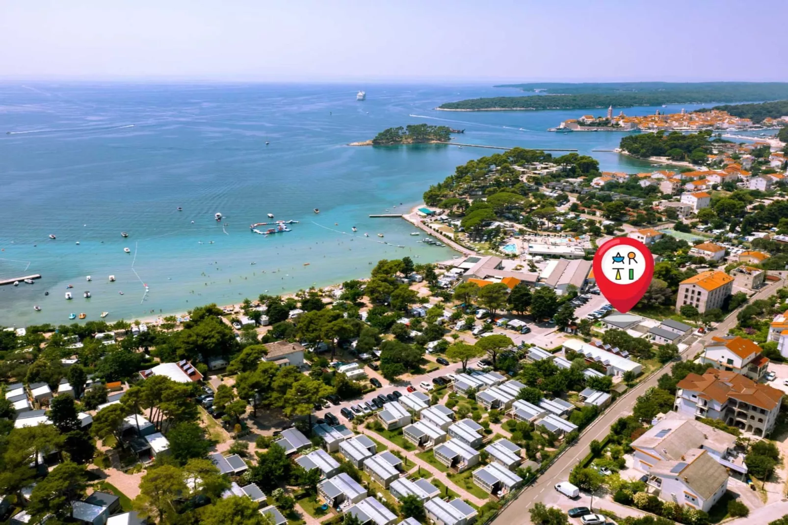 Apartments Arti Homes Rab Banjol - Two Bedroom Apartment With Terrace (Arti 3)-Buitenlucht